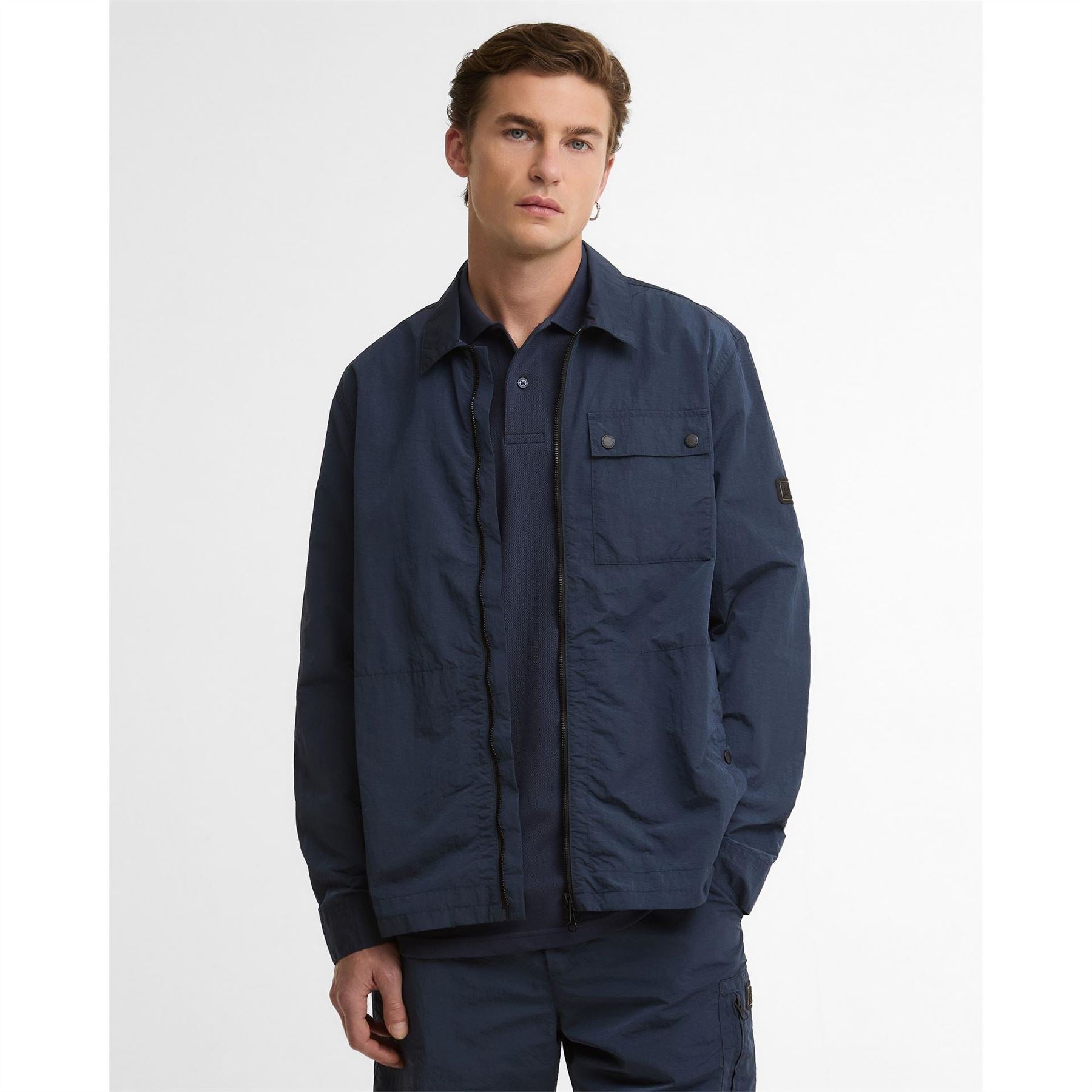 Barbour International Inline Zip Through Overshirt