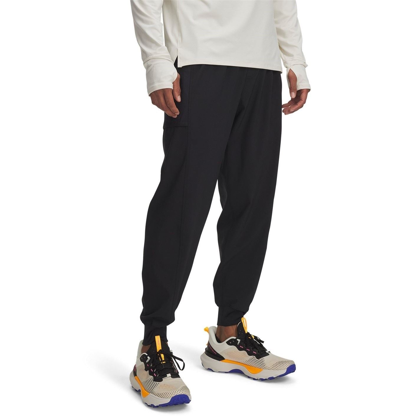Under Armour Solid Patterned Trail Run Joggers