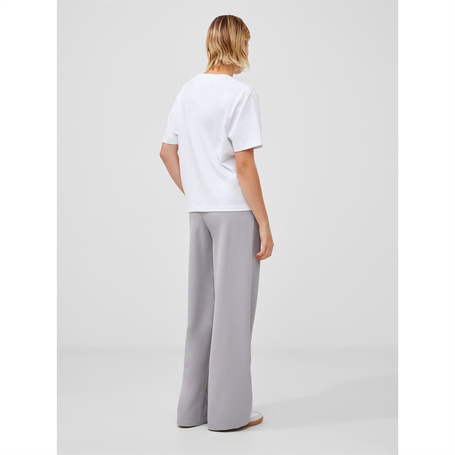 French Connection Cotton Ruched T-Shirt.