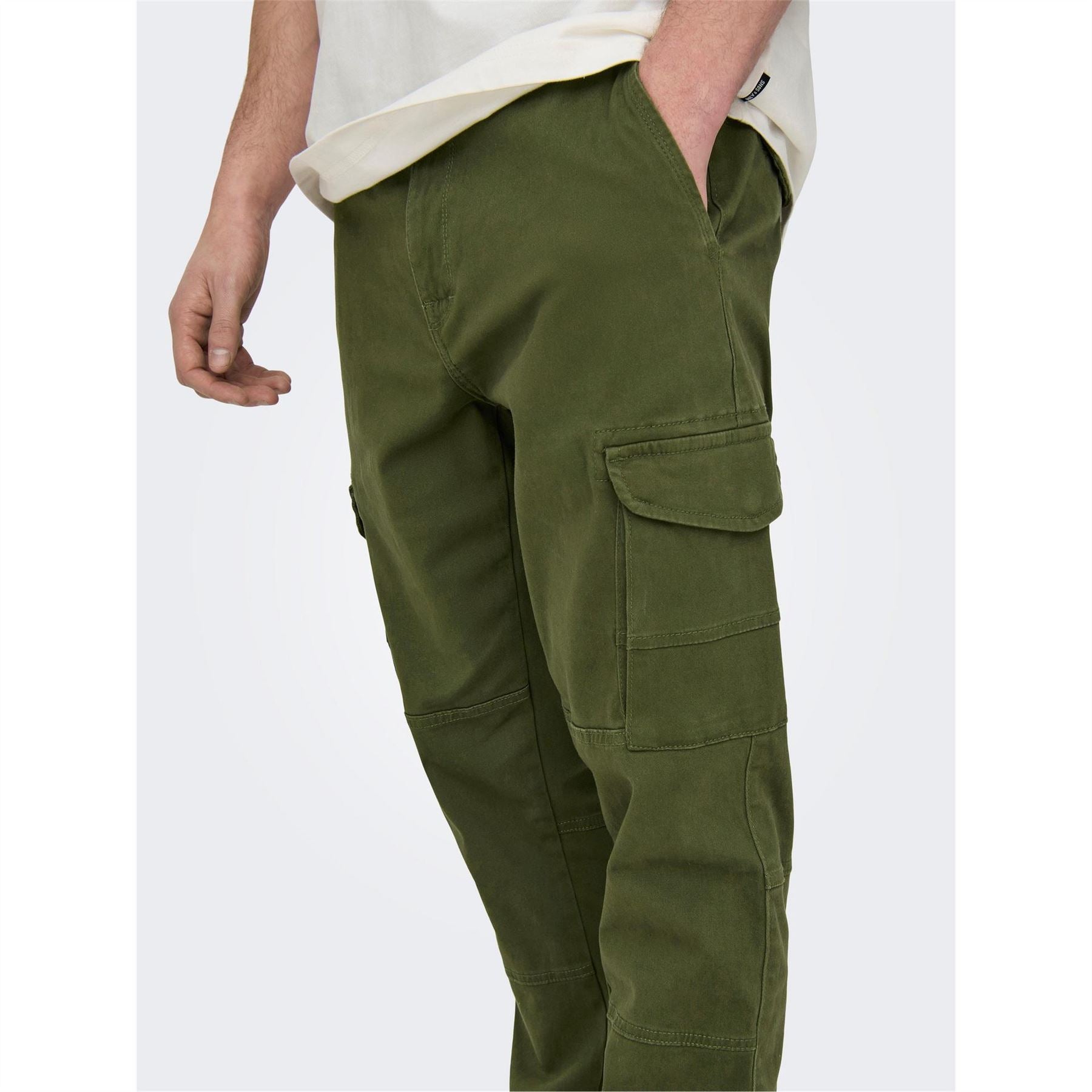 Only and Sons Carter Solid Patterned Combat Pants