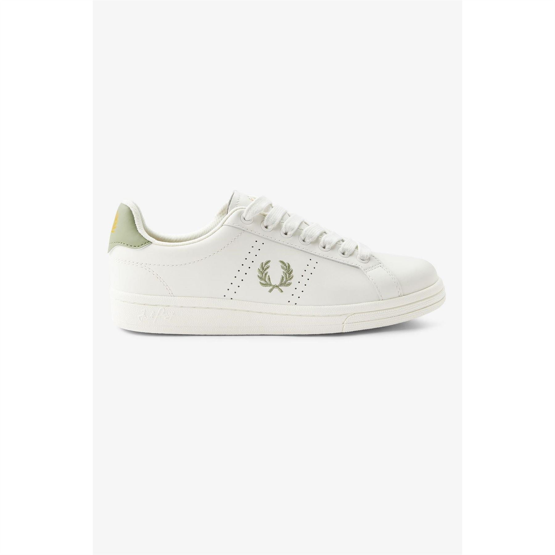 Fred Perry Leather Low Top Trainers