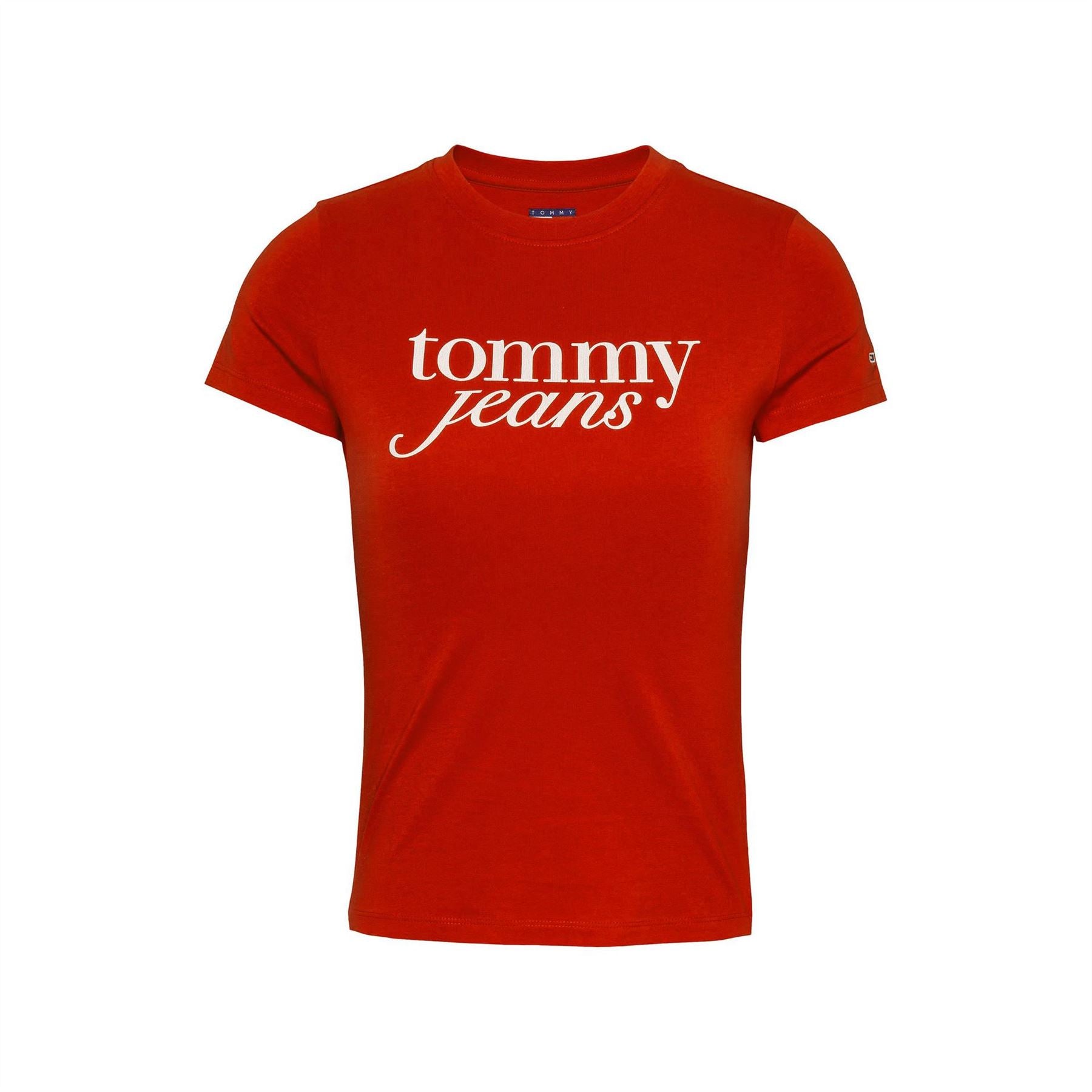 Tommy Jeans Slim Fit Essential Logo Print T-Shirt