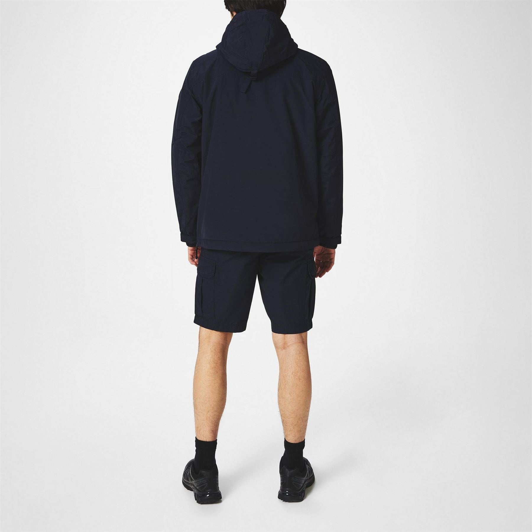 Napapijri Rainforest Water Resistant Hooded Long Sleeve Rain Anorak