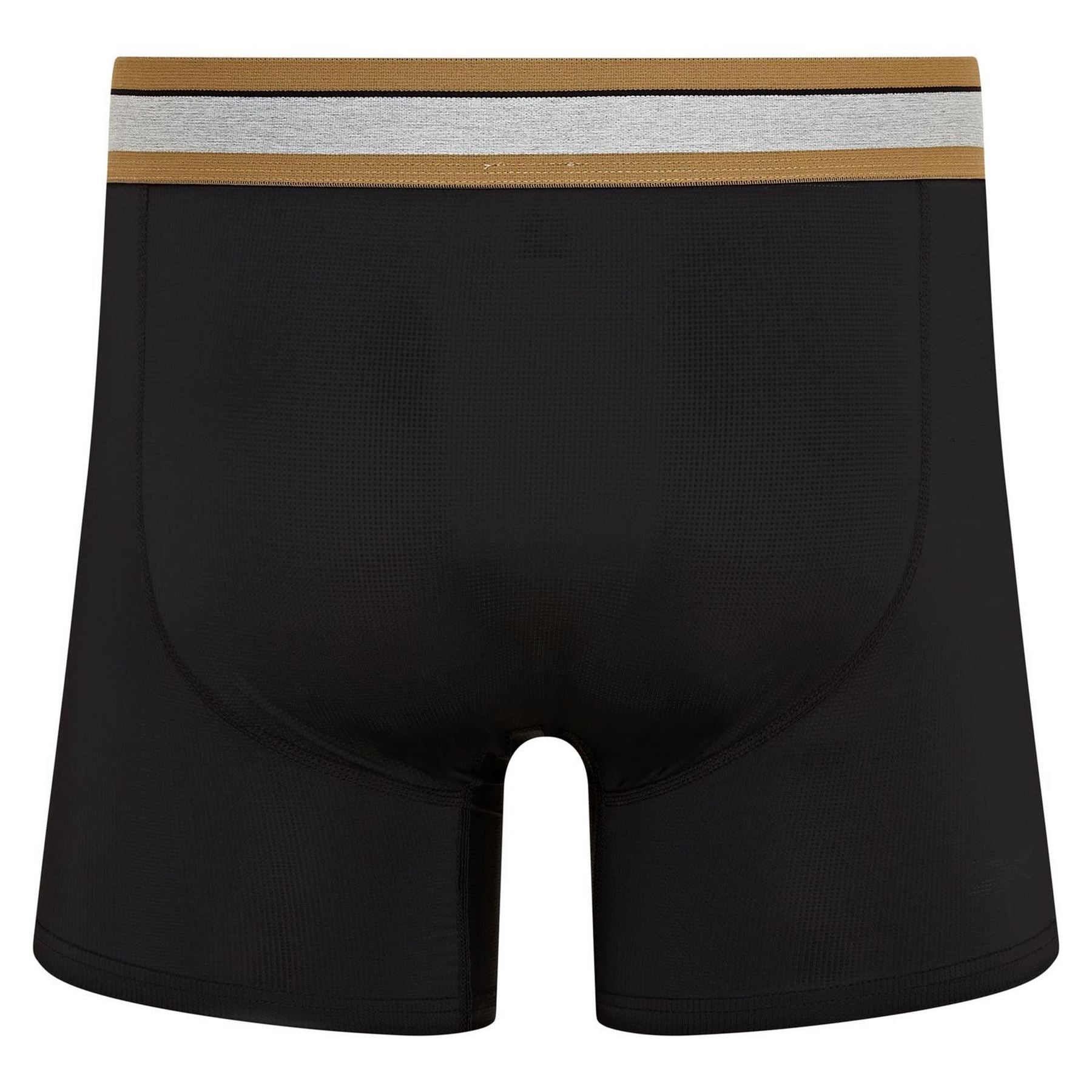 Reebok Mens 3 Pack Trunks Angus
