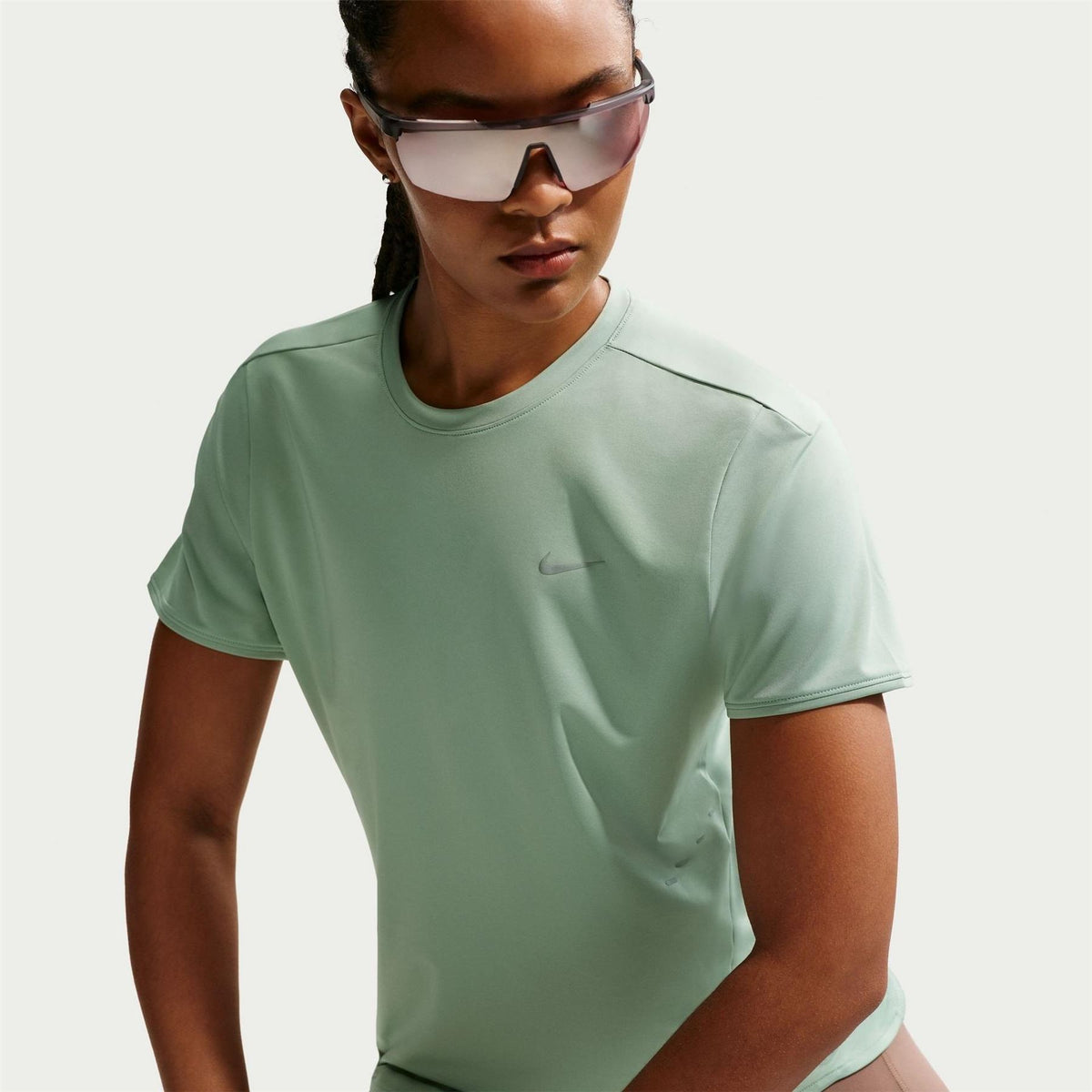 Nike Womens Swift Dri Fit Short Sleeve Running Top