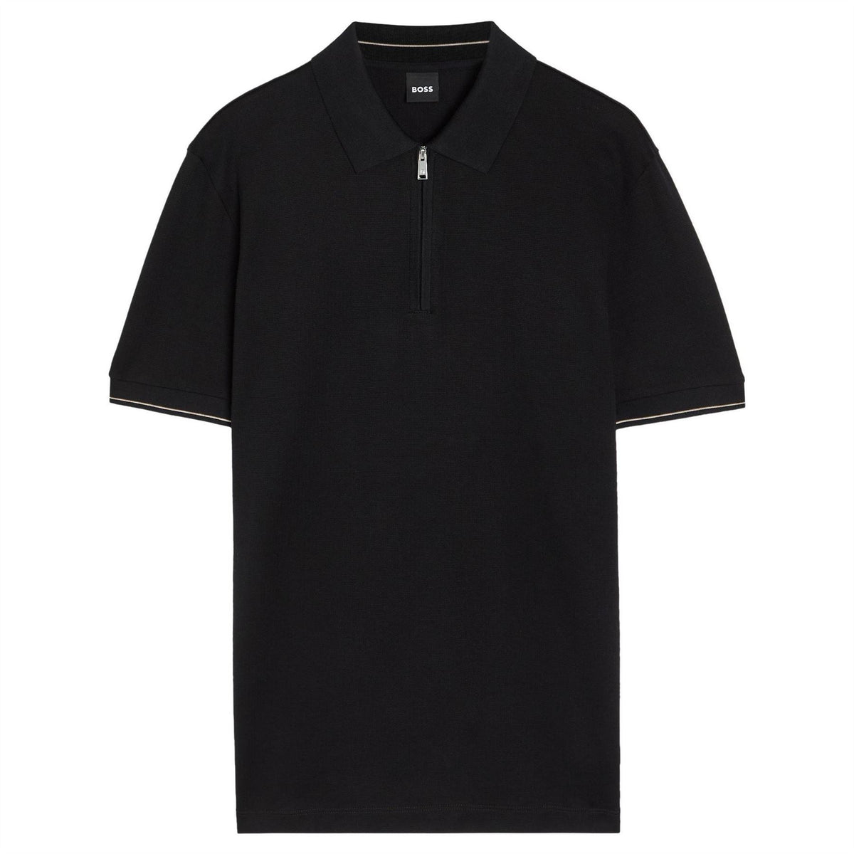 Boss Pei Zip Polo ss