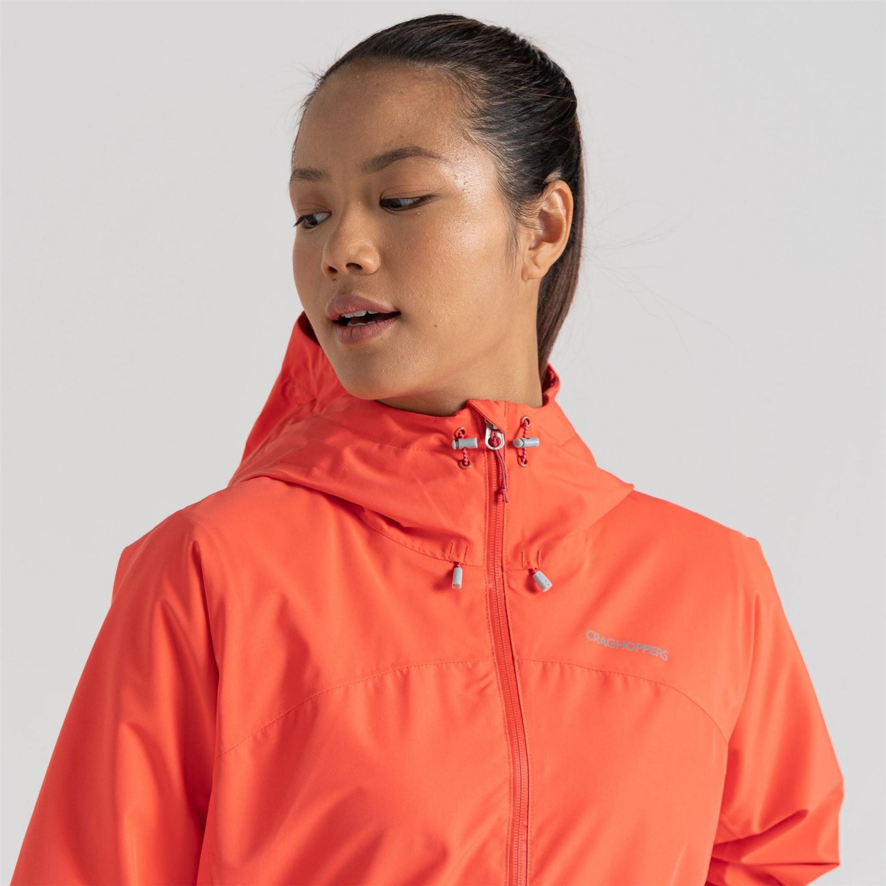 Craghoppers Sariah Hooded Floral Patterned Rain Jacket