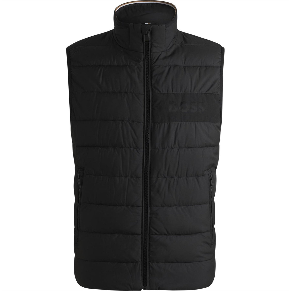 Boss H Cenito Padded Water Repellent Stand Collar Sleeveless Gilet