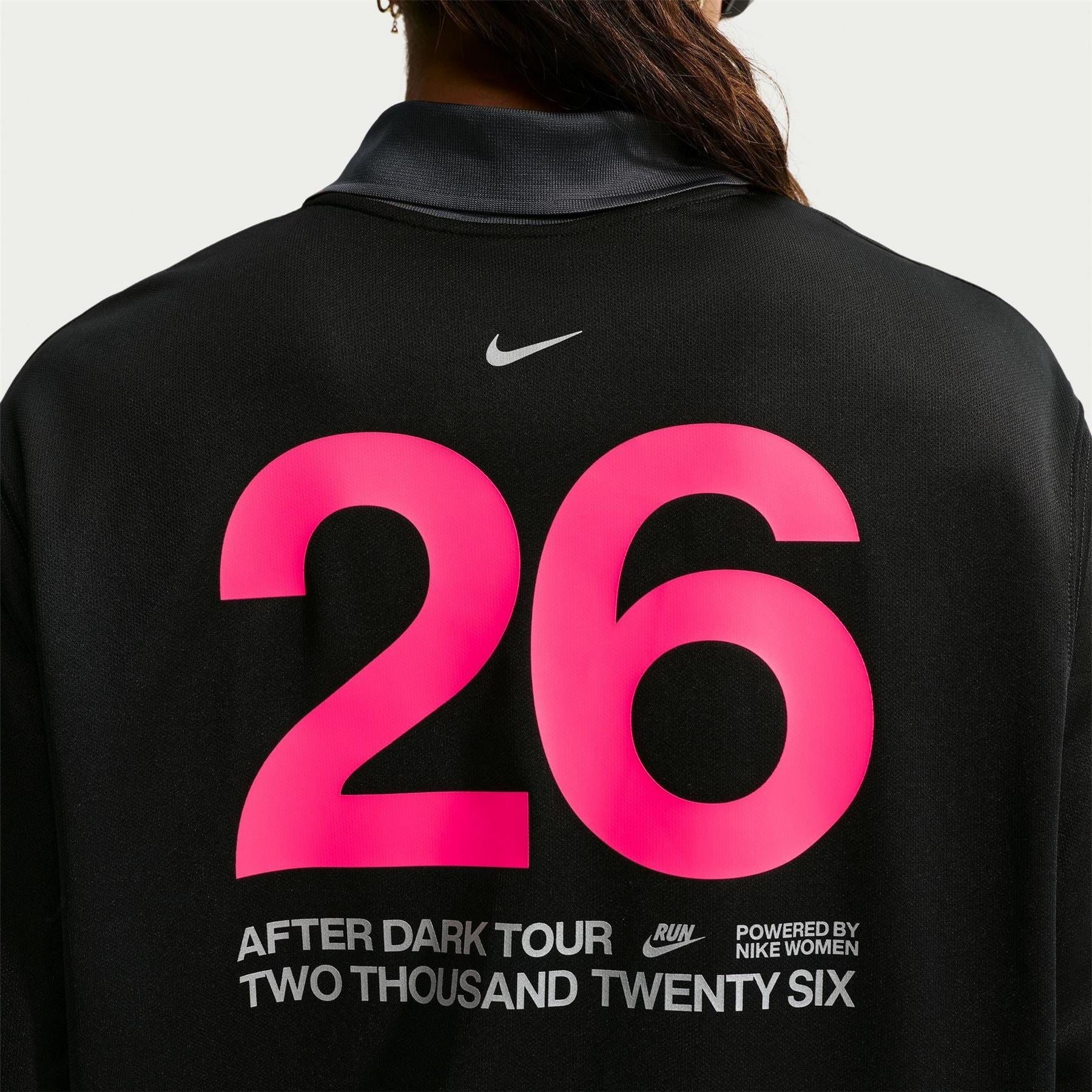 Nike After Dark Tour 2026 Oversized Fit Running T-Shirt