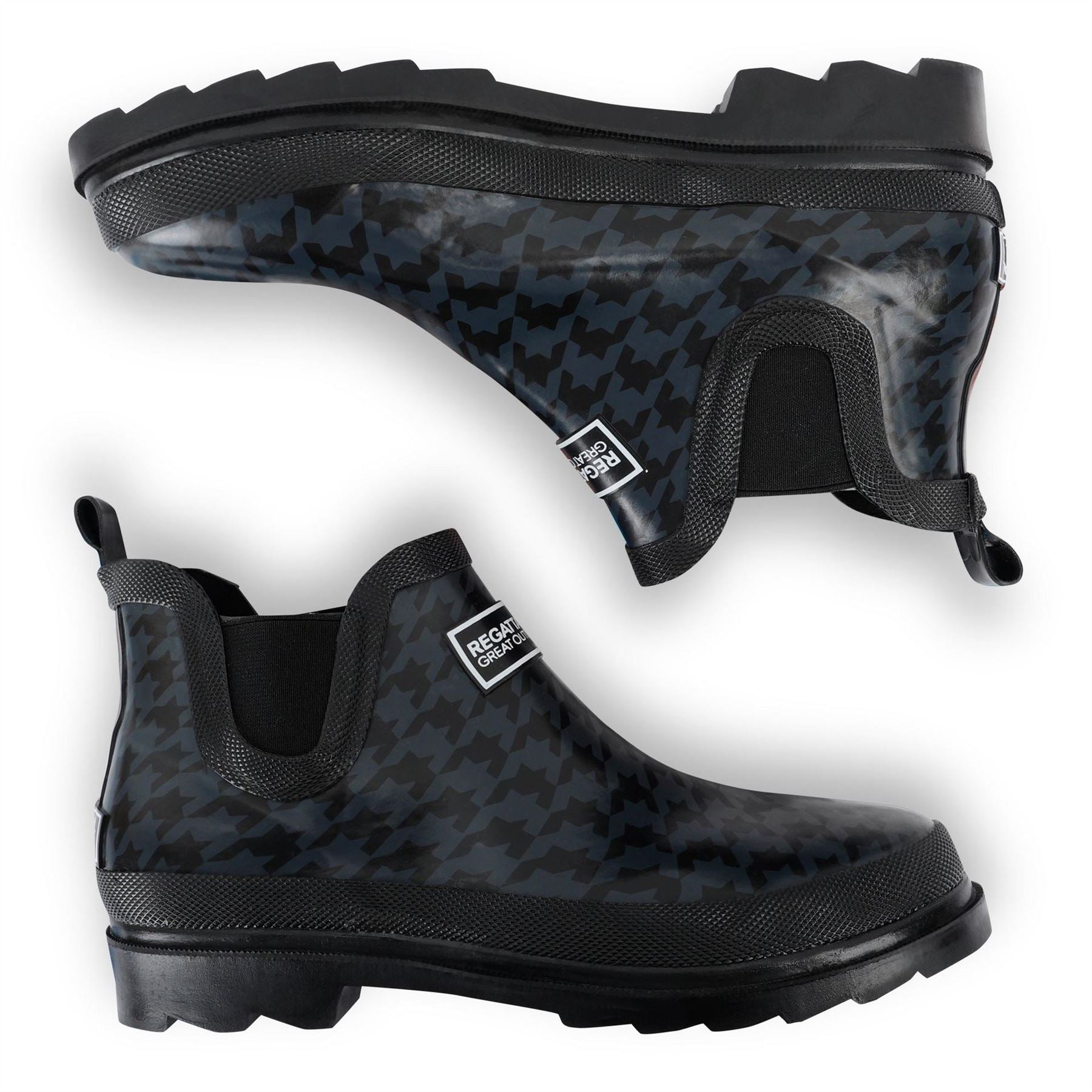 Regatta Harper Houndstooth Rain Boots
