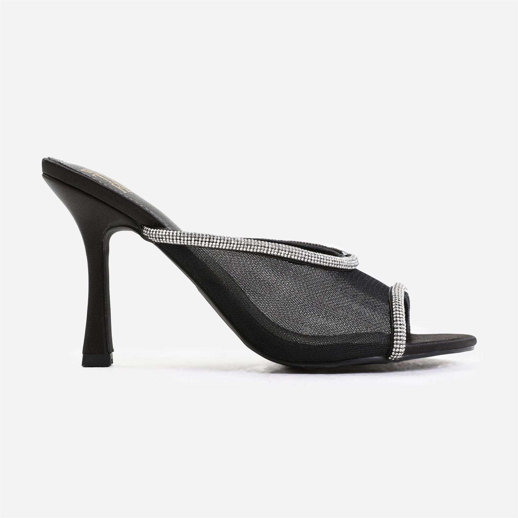 Wheres That From Open Toe High Heel Mules