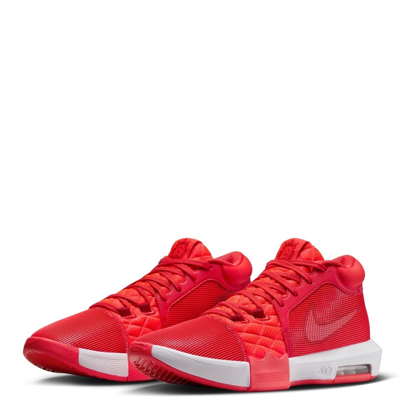 Nike Lebron Witness VIII Mid Top Basketball Sneakers