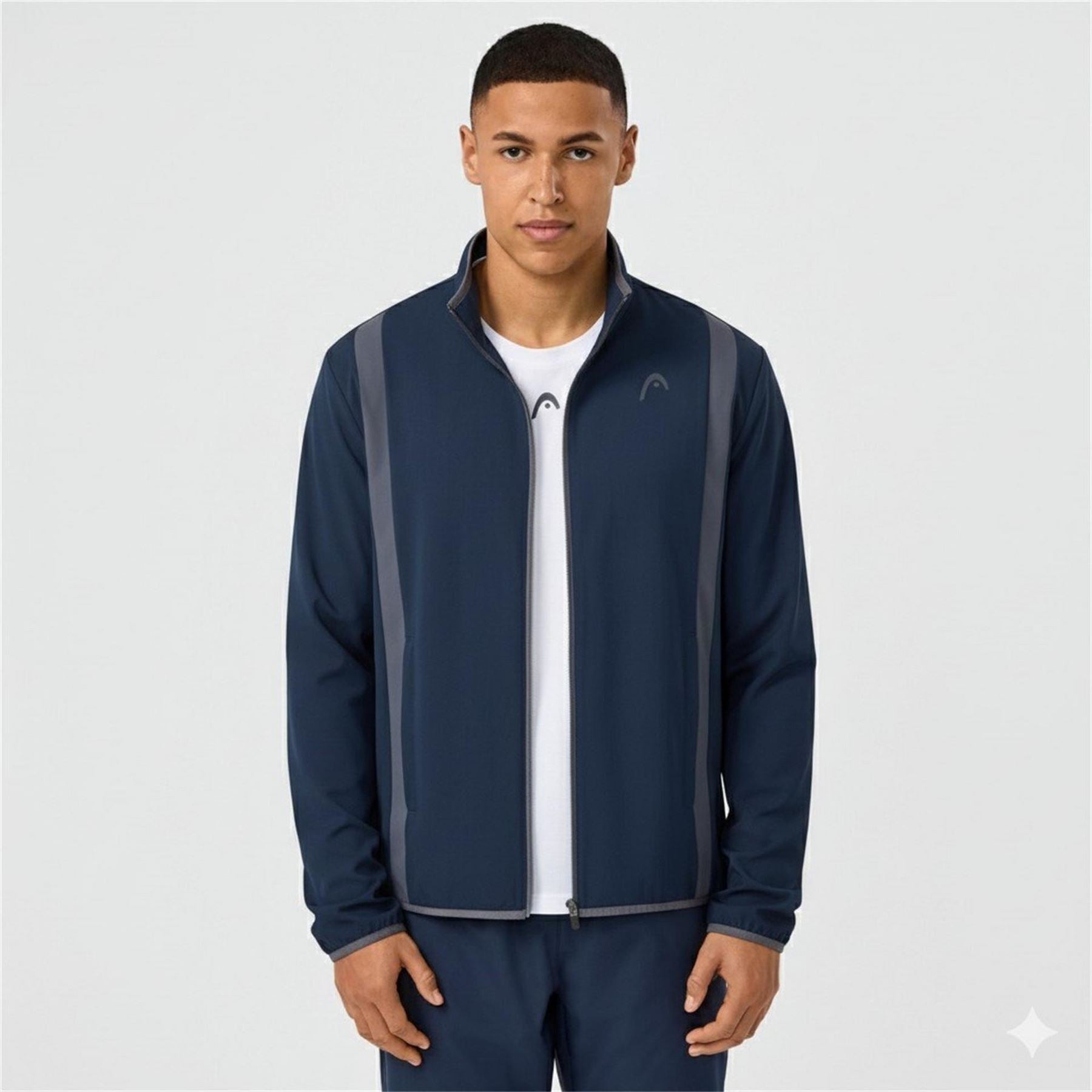 HEAD Club 25 Moisture Wicking Performance Tennis Jacket
