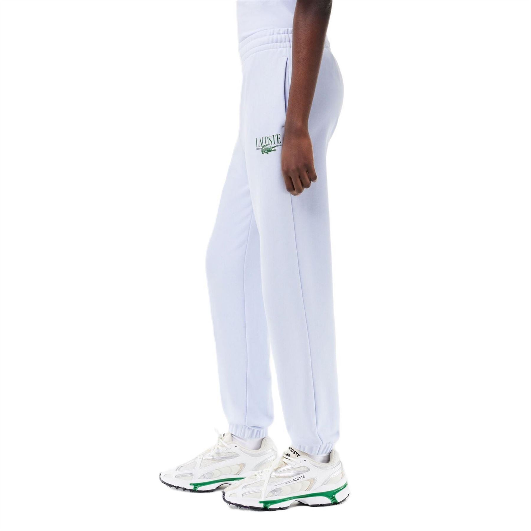 Lacoste XF1710 Solid Patterned Joggers with Logo
