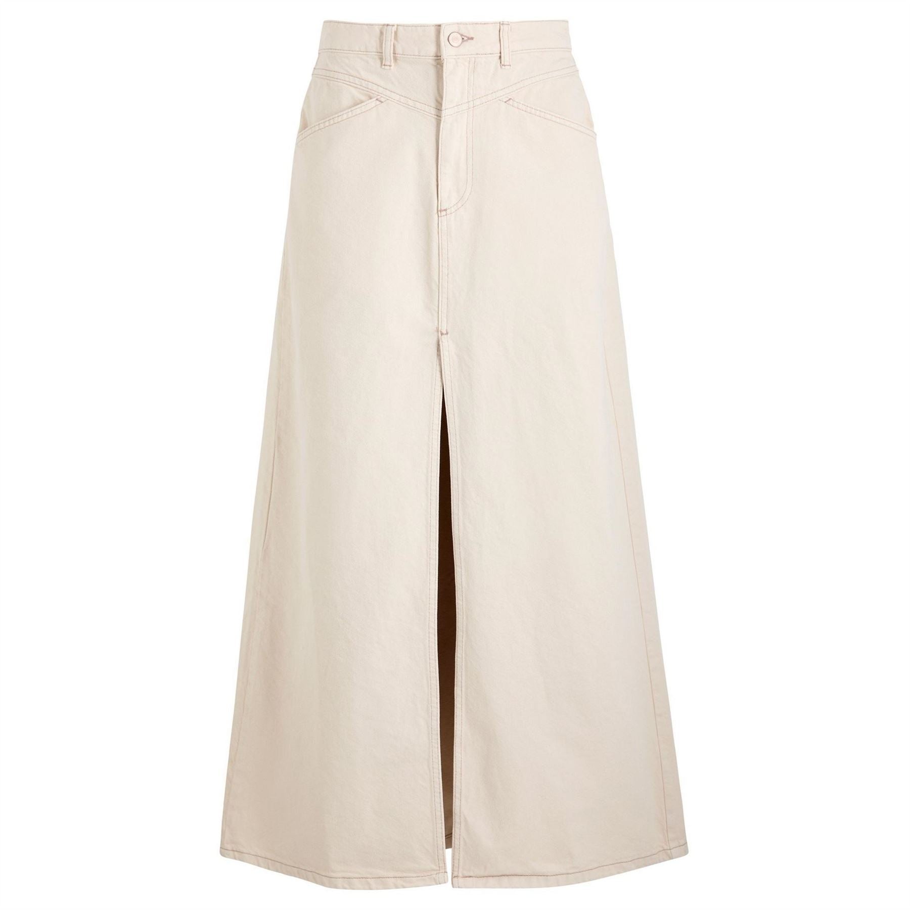 Free People Come As You Are Denim Maxi