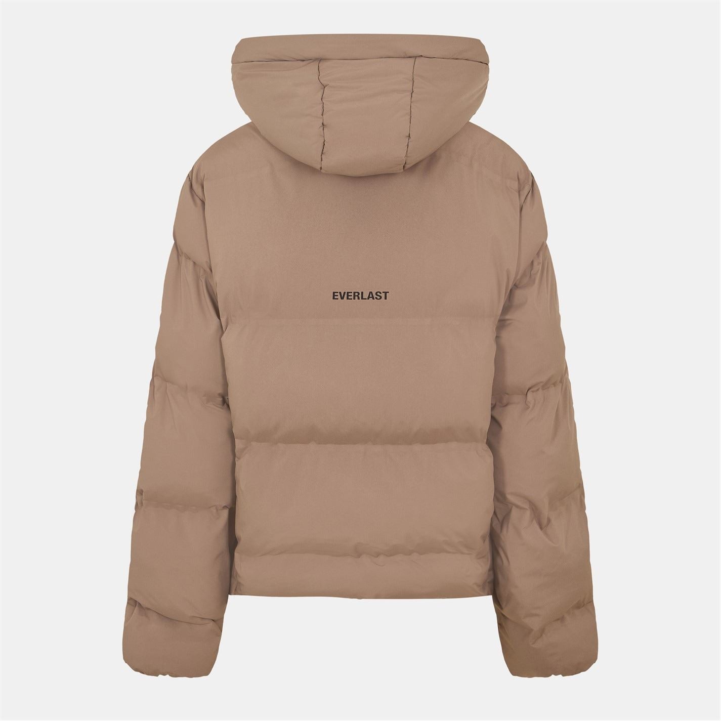 Everlast Water Resistant Windproof Detachable Hood Long Sleeve Puffer Jacket