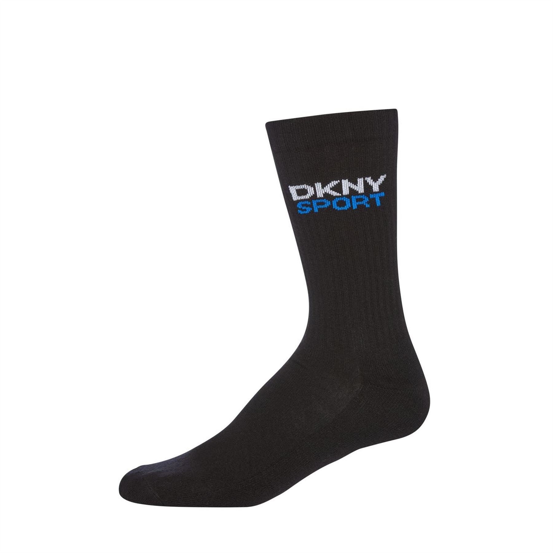 DKNY Mens 6 Pack Sports Socks Dogwood