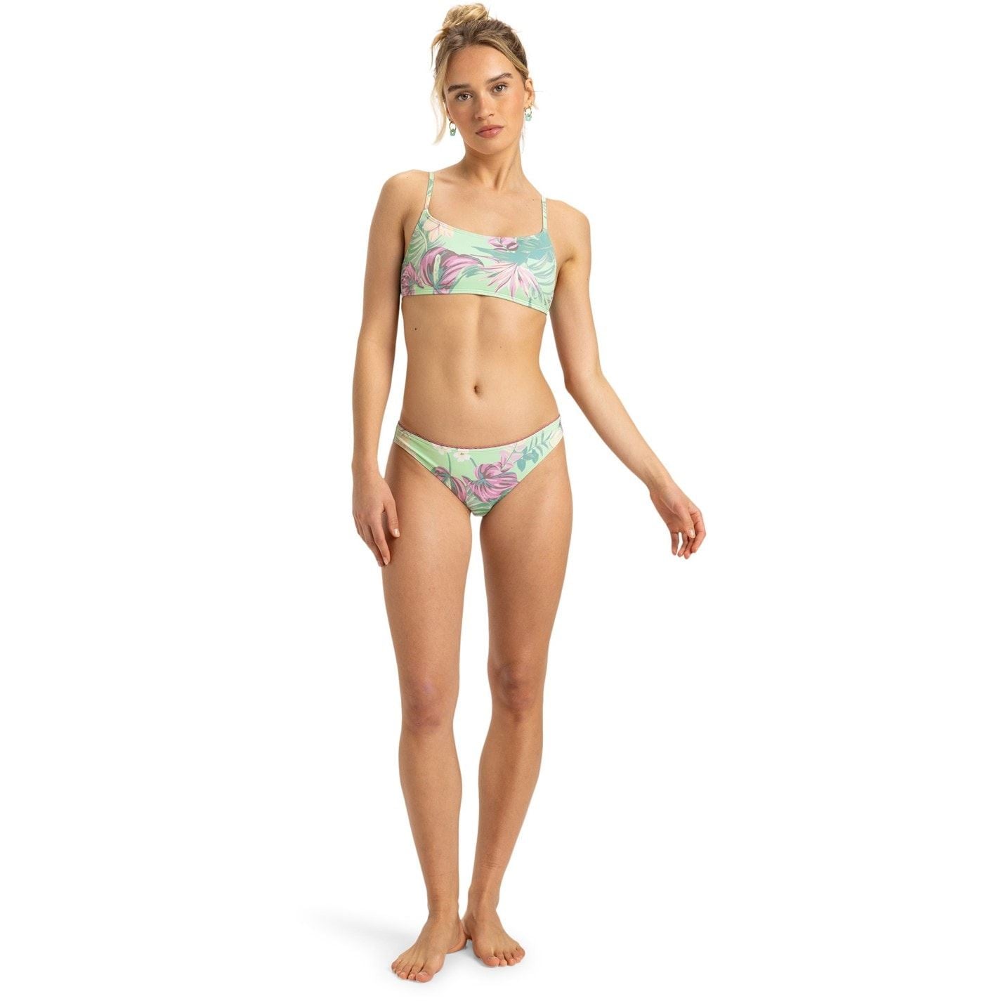 Roxy Floral Patterned Bikini Set
