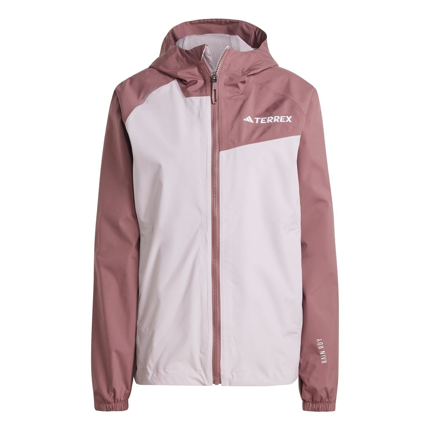 adidas Hooded Neck Color Block Rain Jacket