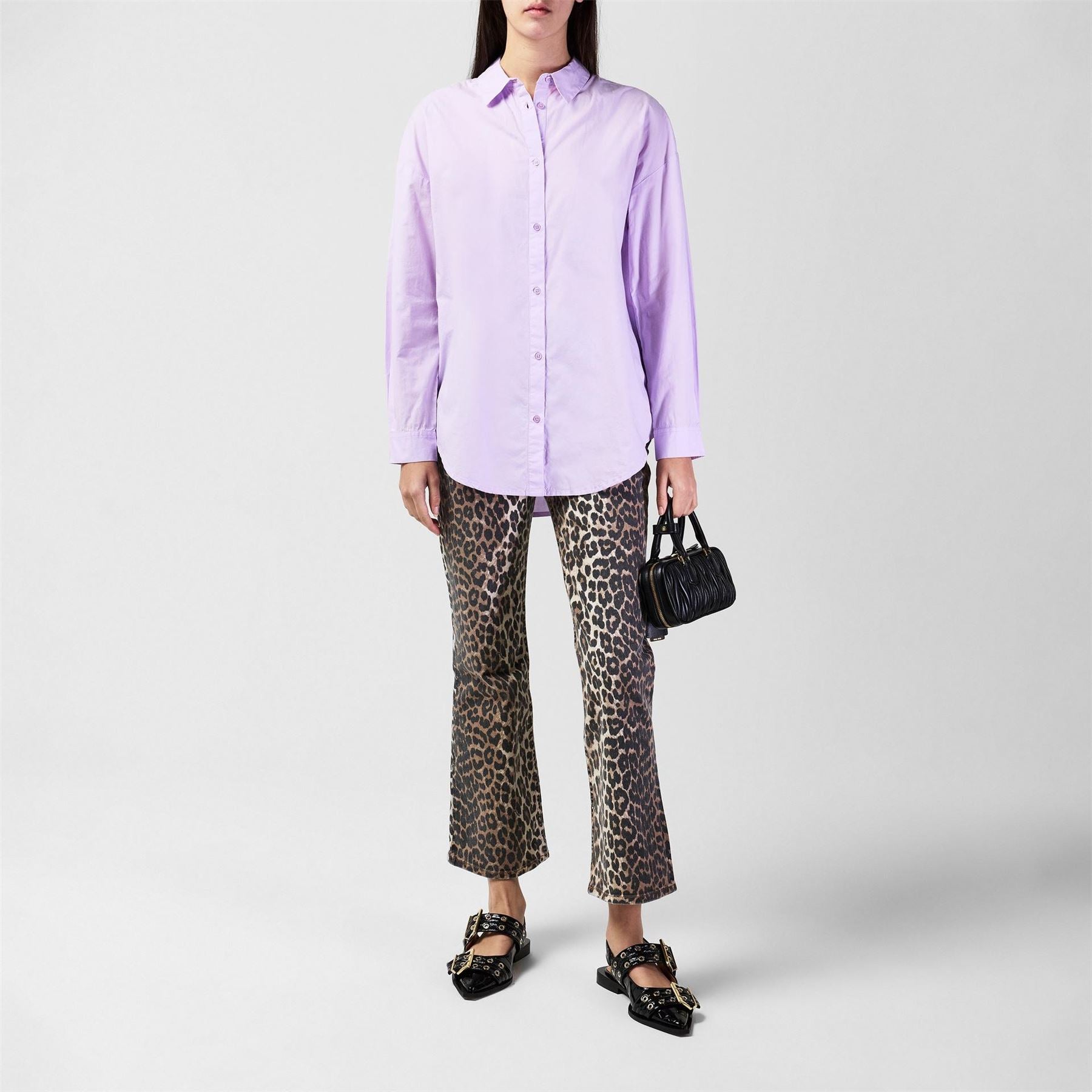 Great Plains Core Button Down Long Sleeve Plain Shirt