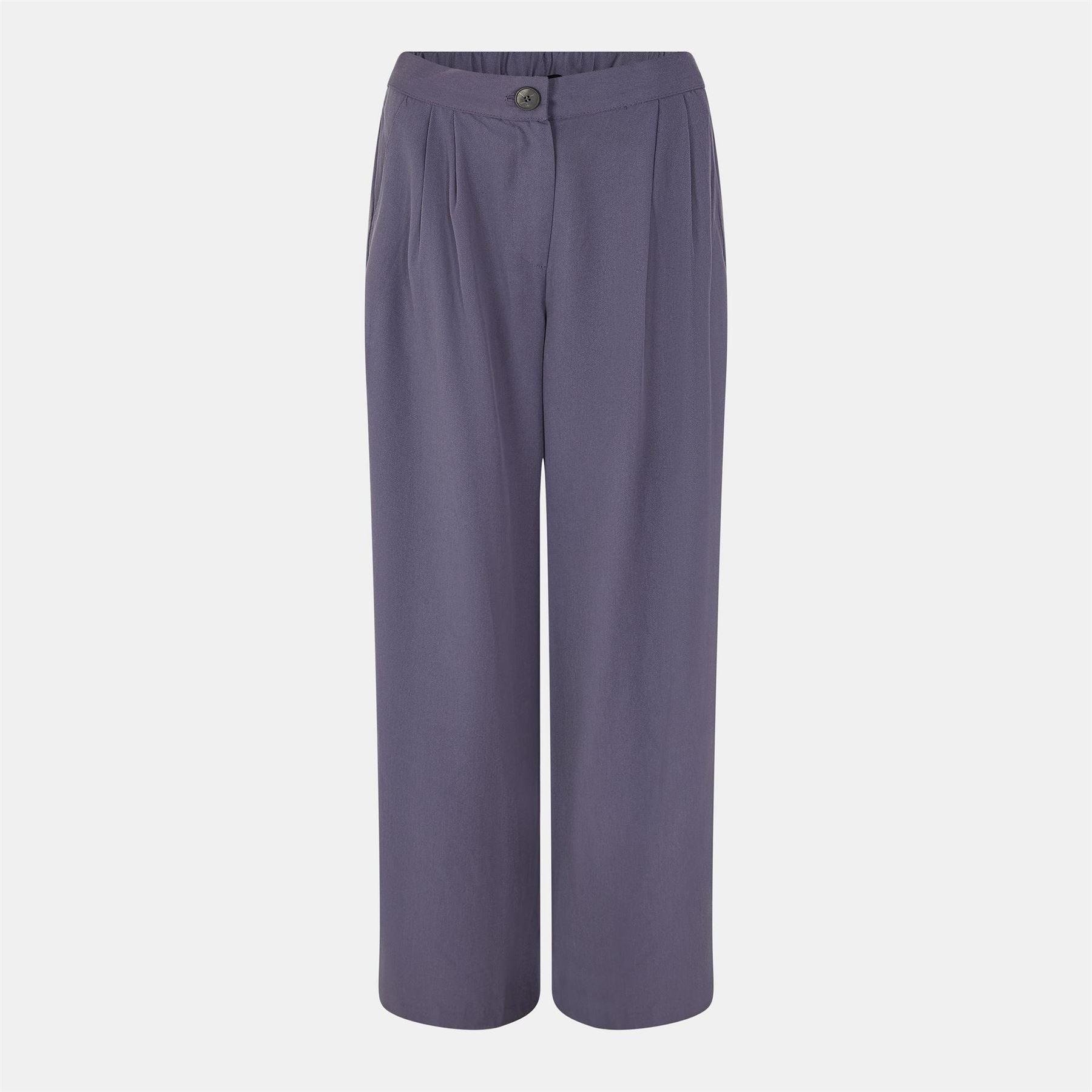 Nobodys Child Solid Patterned Wide Leg Trousers