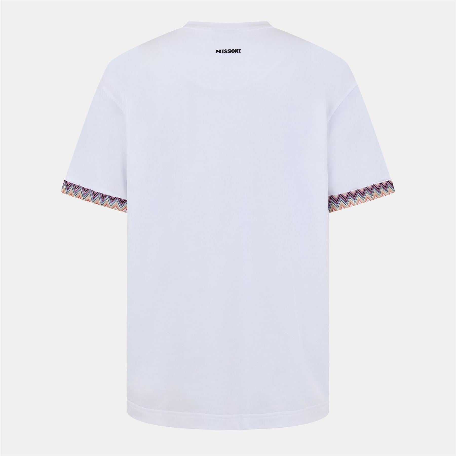 Missoni Regular Fit Contrast Trim T-Shirt