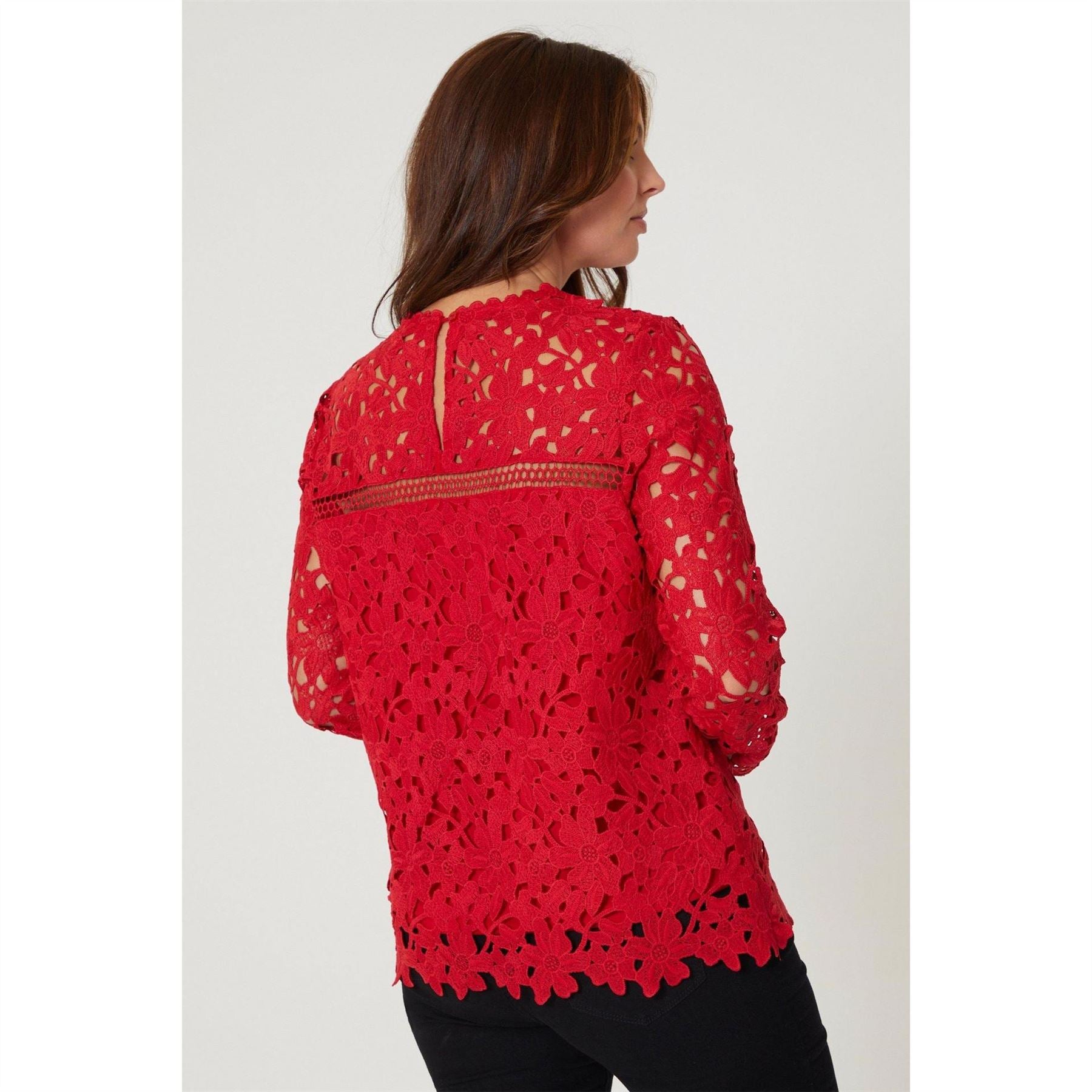 Be You Long Sleeve Lace Top