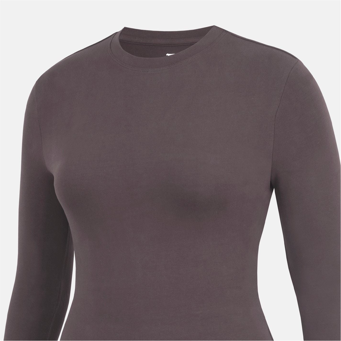 Slazenger Slim Fit Crew Neck Long Sleeve Jersey T-Shirt