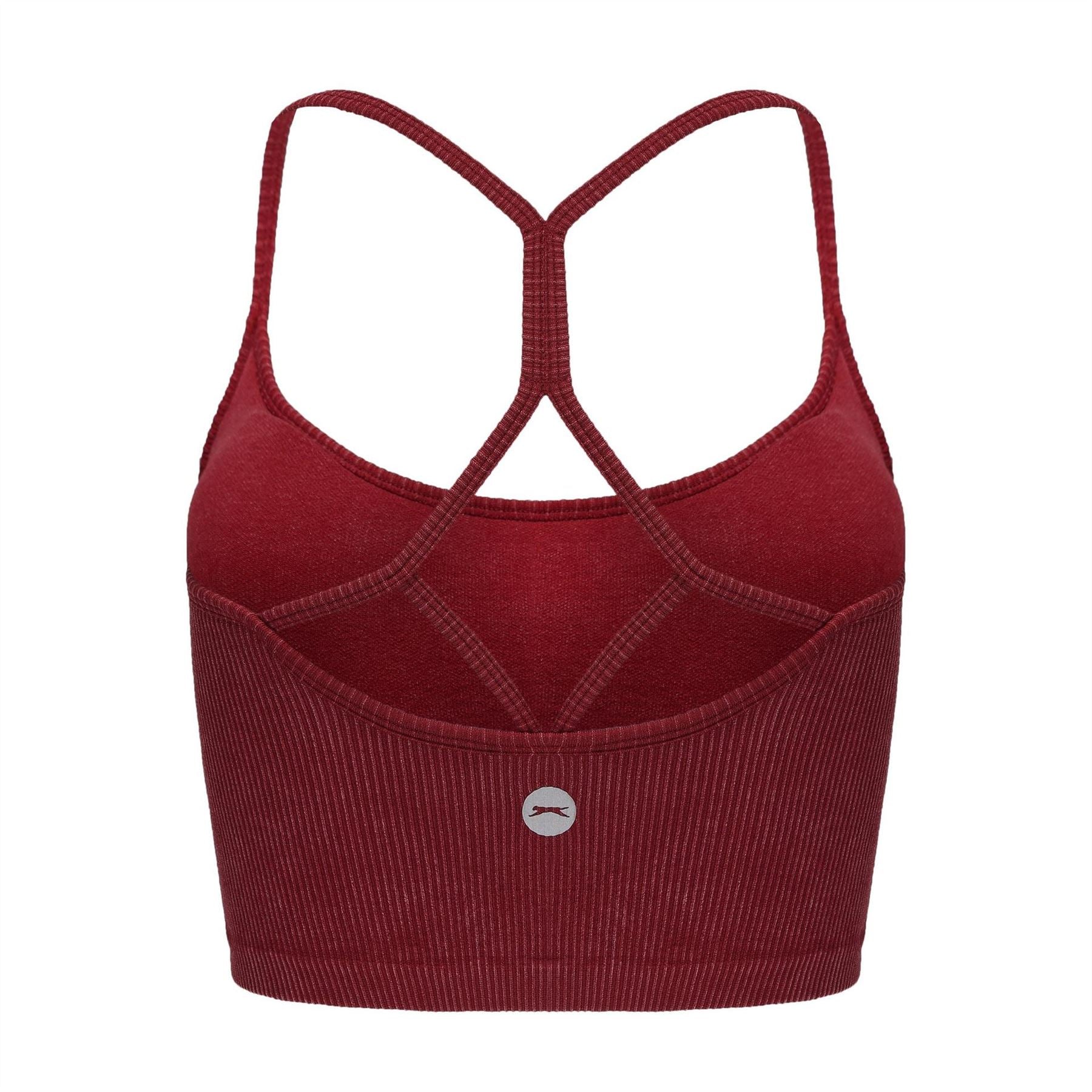 Slazenger 2 Pack Snug Fit Cropped Bra Tank