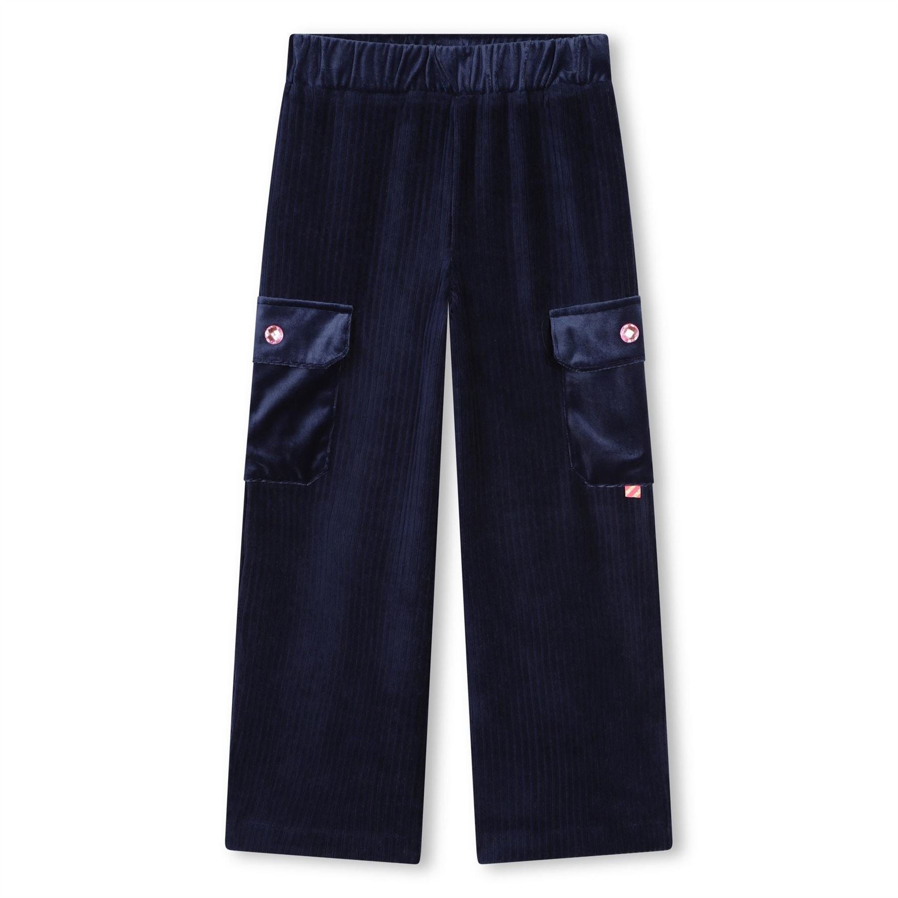 Billieblush Velour Wide Leg Trousers