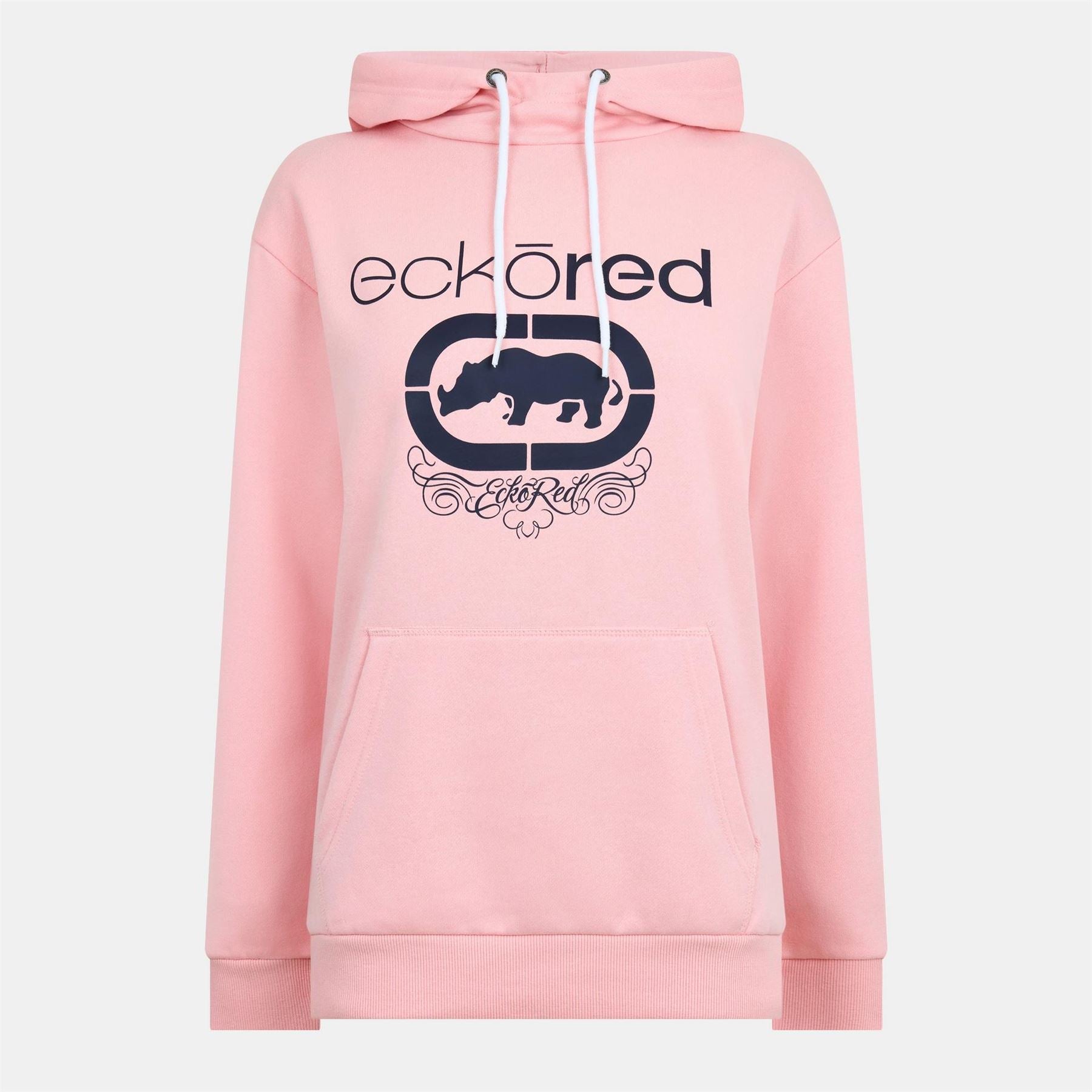 Ecko Madison Crocodile Print Hooded Neck Long Sleeve Sweatshirt