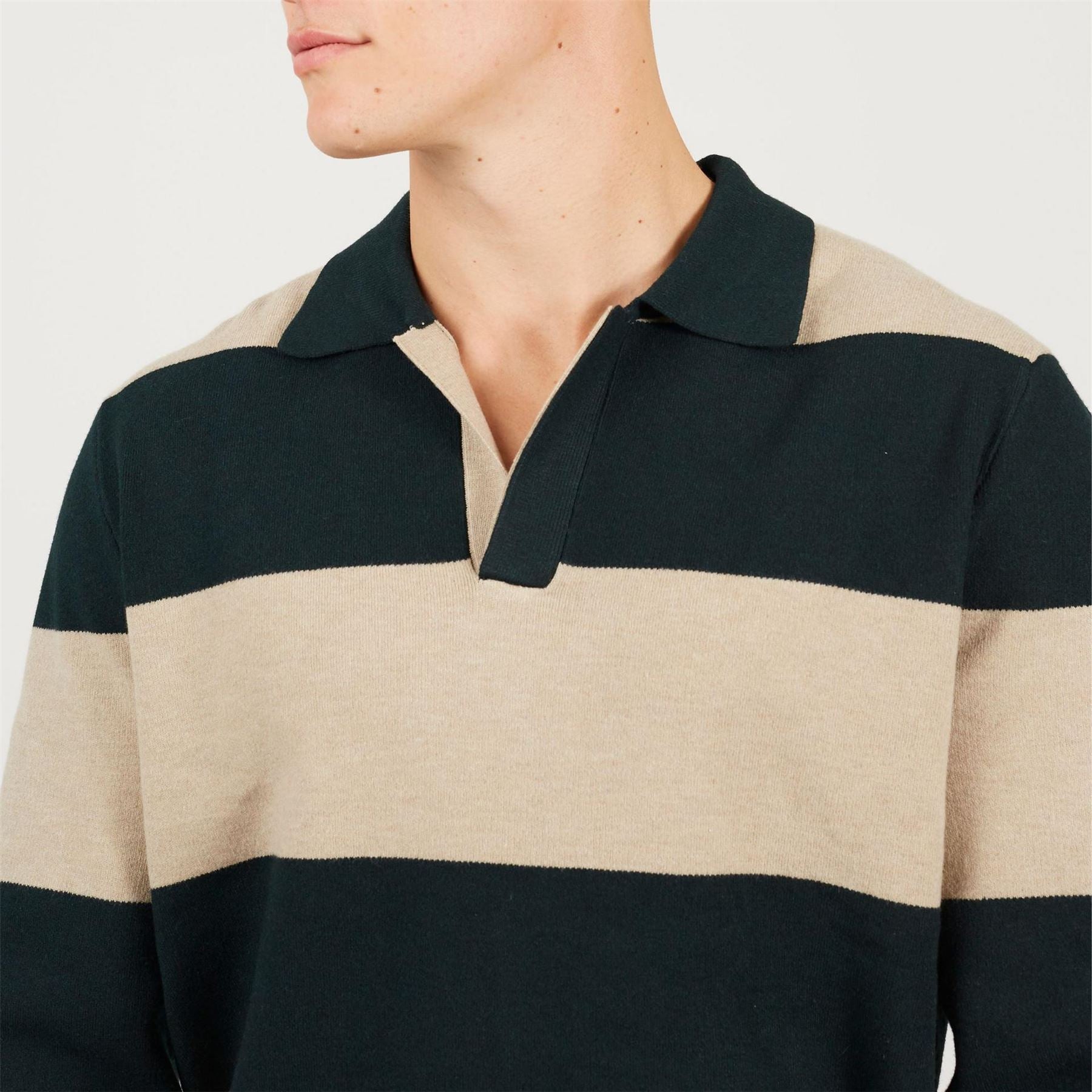Brave Soul Knitted V Neck Jumper