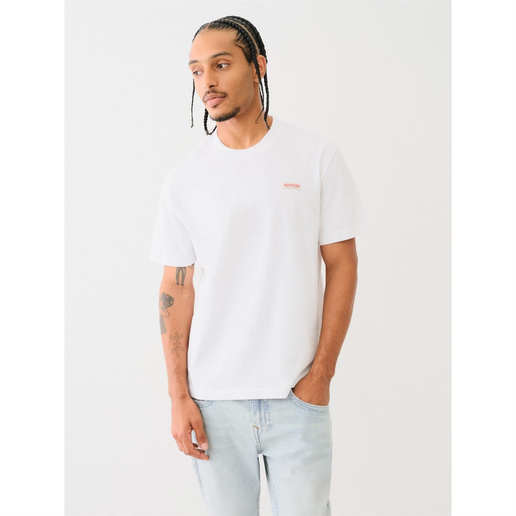 True Religion Regular Fit Logo T-Shirt