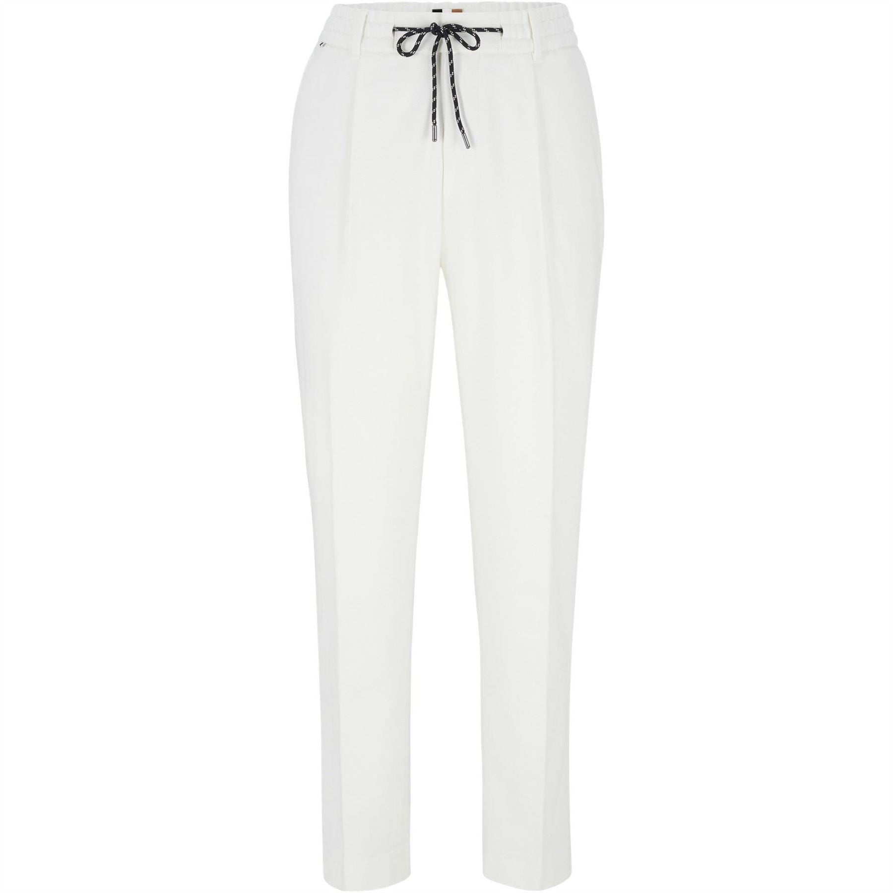 Boss C Perin Solid Patterned Slim Trousers