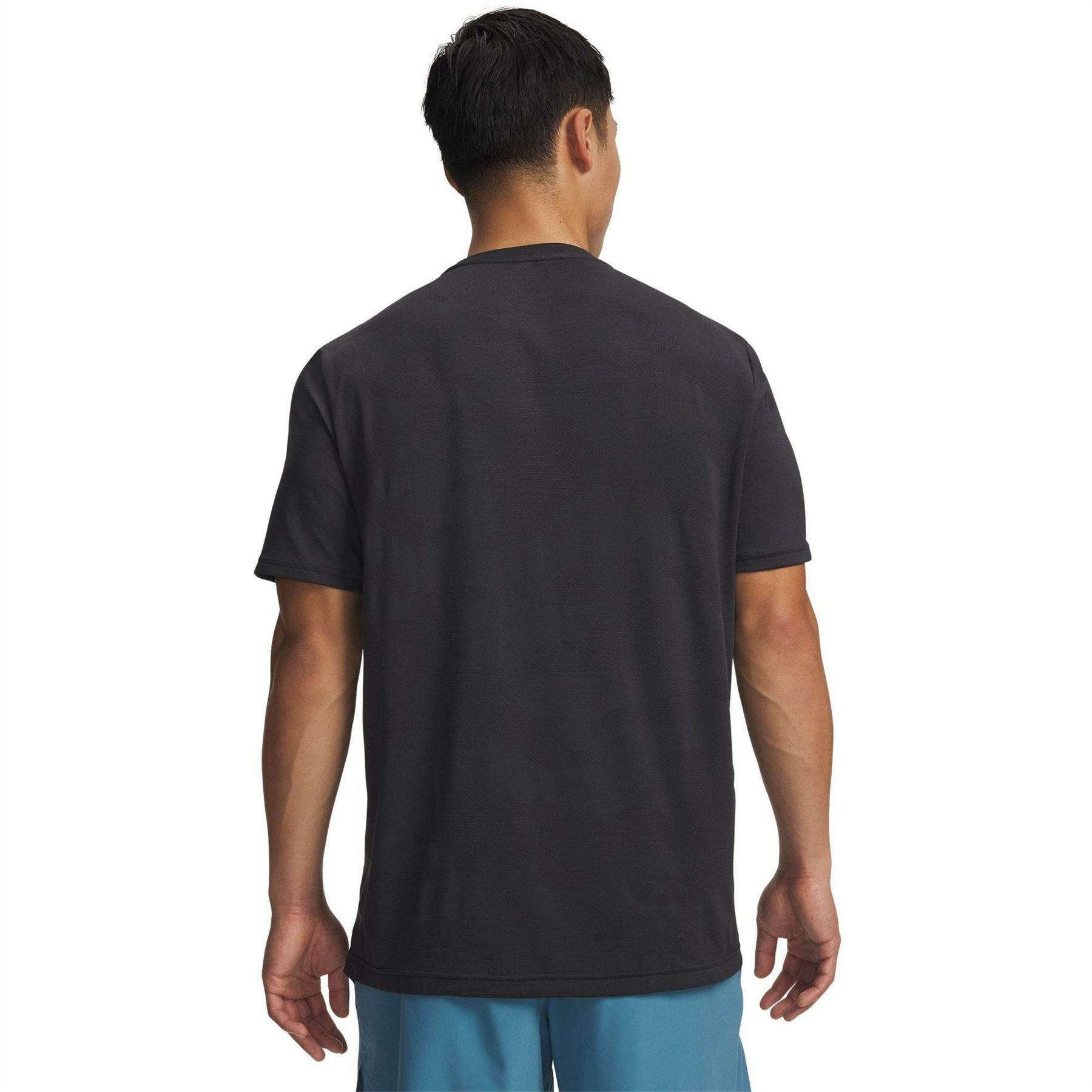 Under Armour Seamless Camo Short Sleeve Performance Gym Top