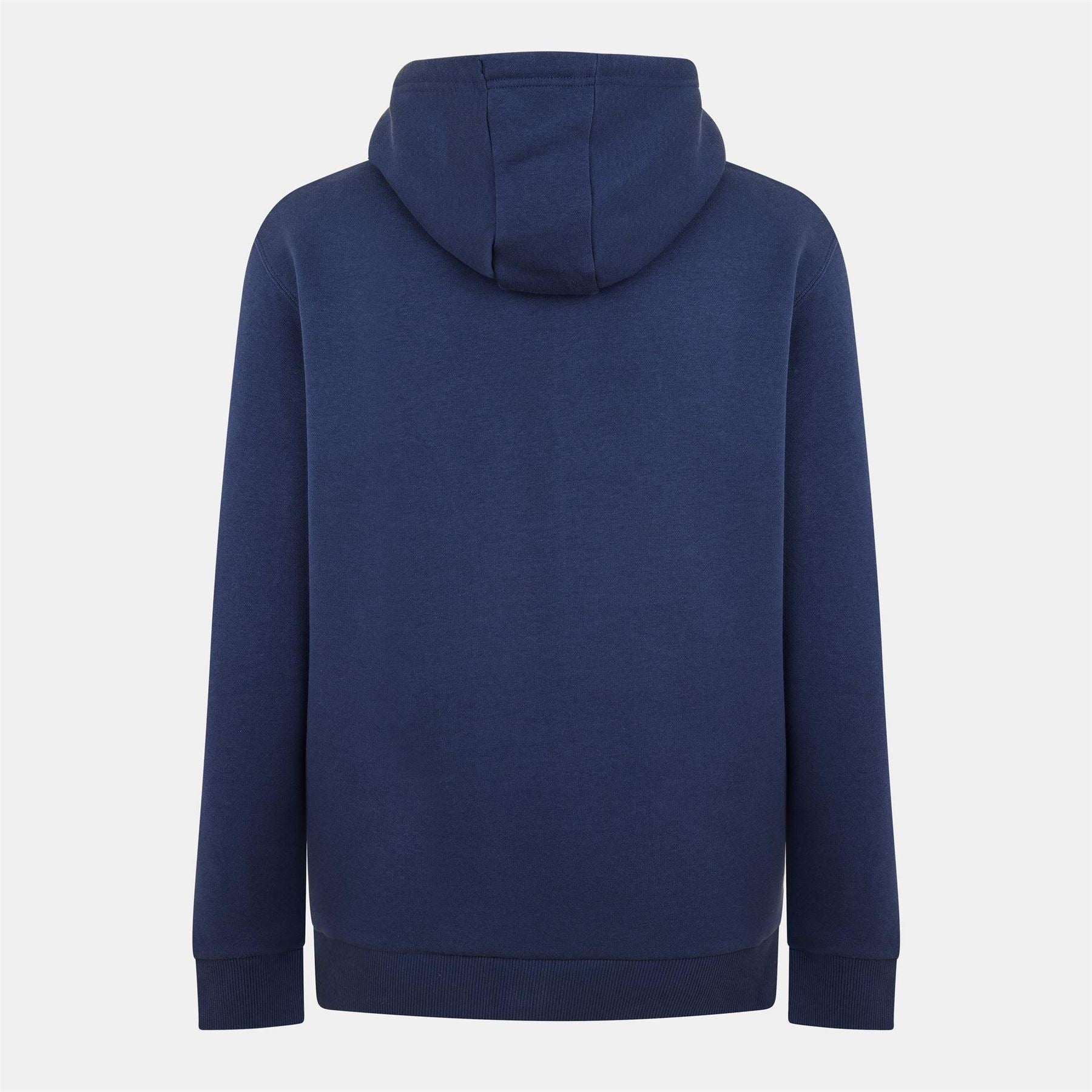 Ellesse Hooded Ribbed Cuff Solid Patterned Sweat Jacket