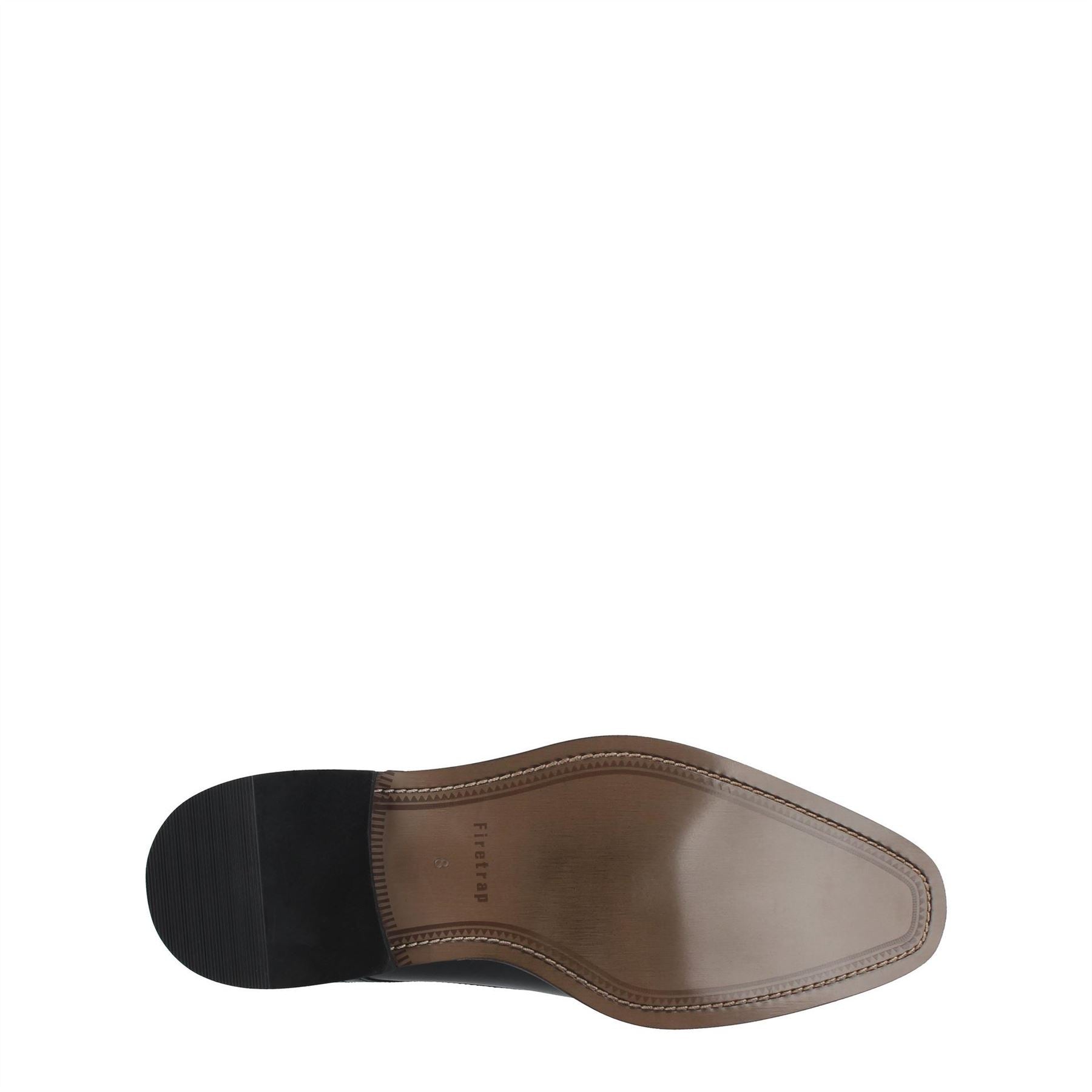 Firetrap Mens Strap Leather Shoes