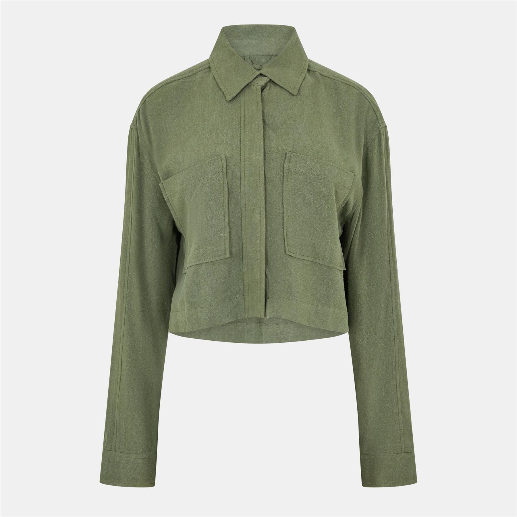 Jack Wills Linen Blend Shacket