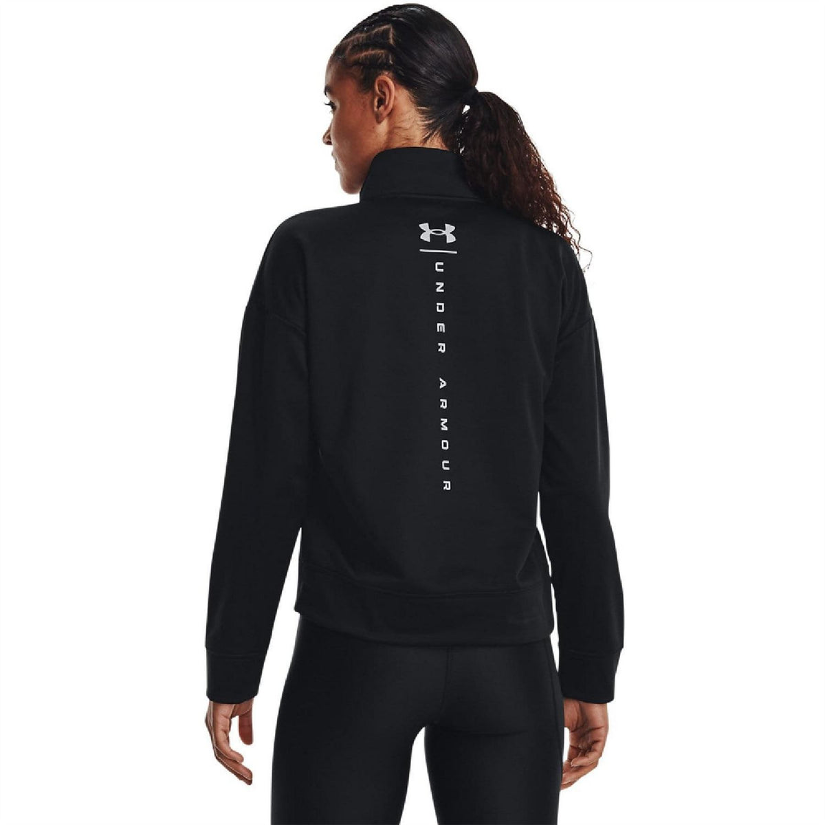 Under Armour Fleece Reflective Quarter Zip Top