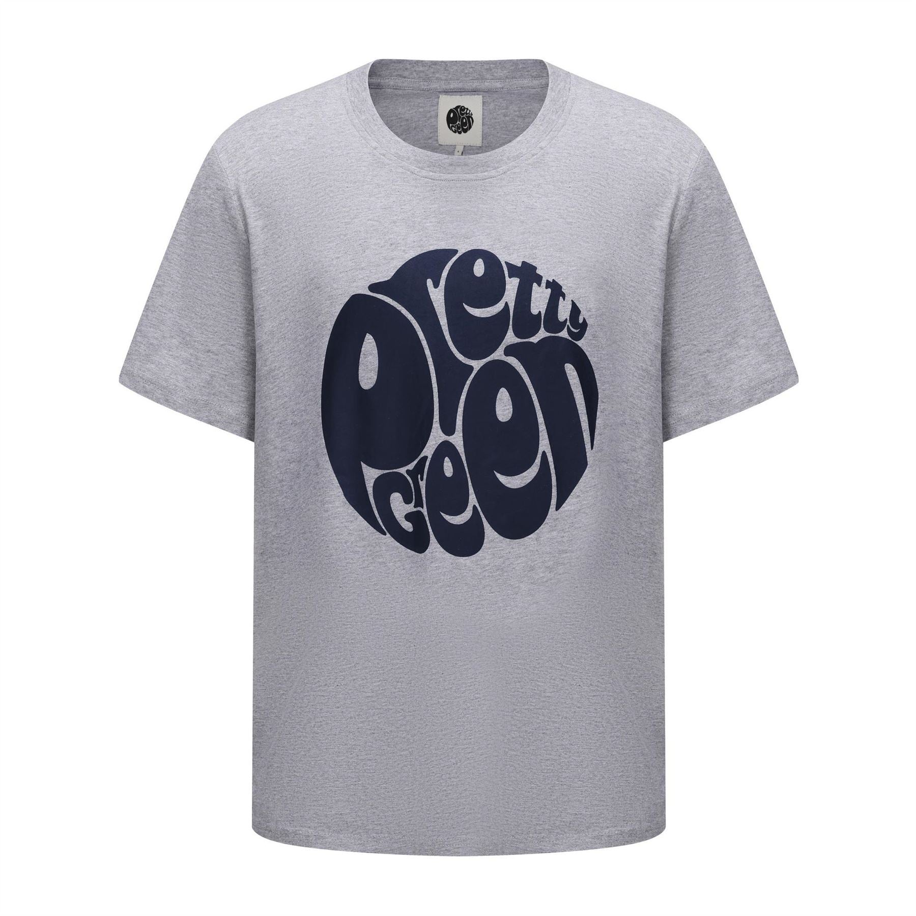 Pretty Green Mens Green Large Logo Tee