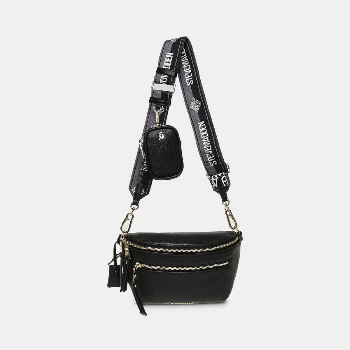 Steve Madden Crescent Shape Sling Bag with Chain Strap
