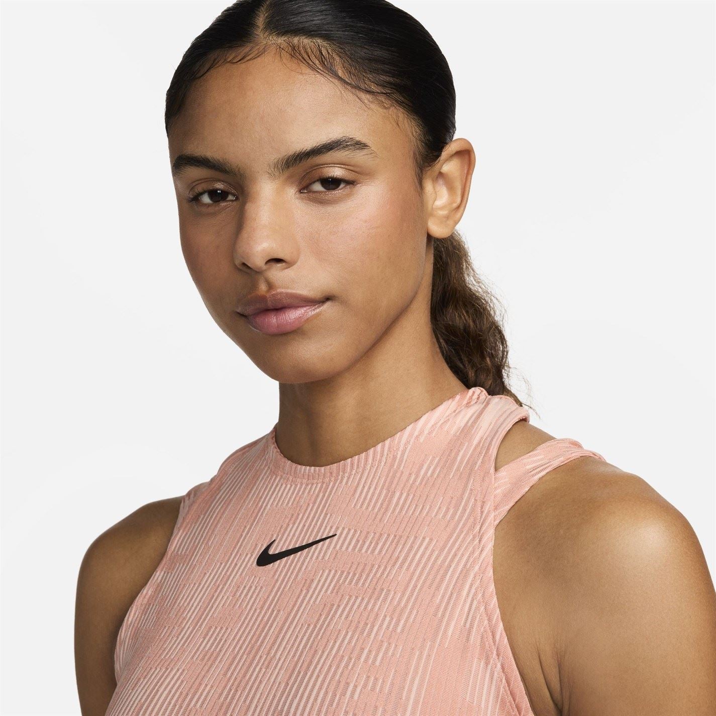 Nike Slam Dri Fit Slim Fit High Neck Tank