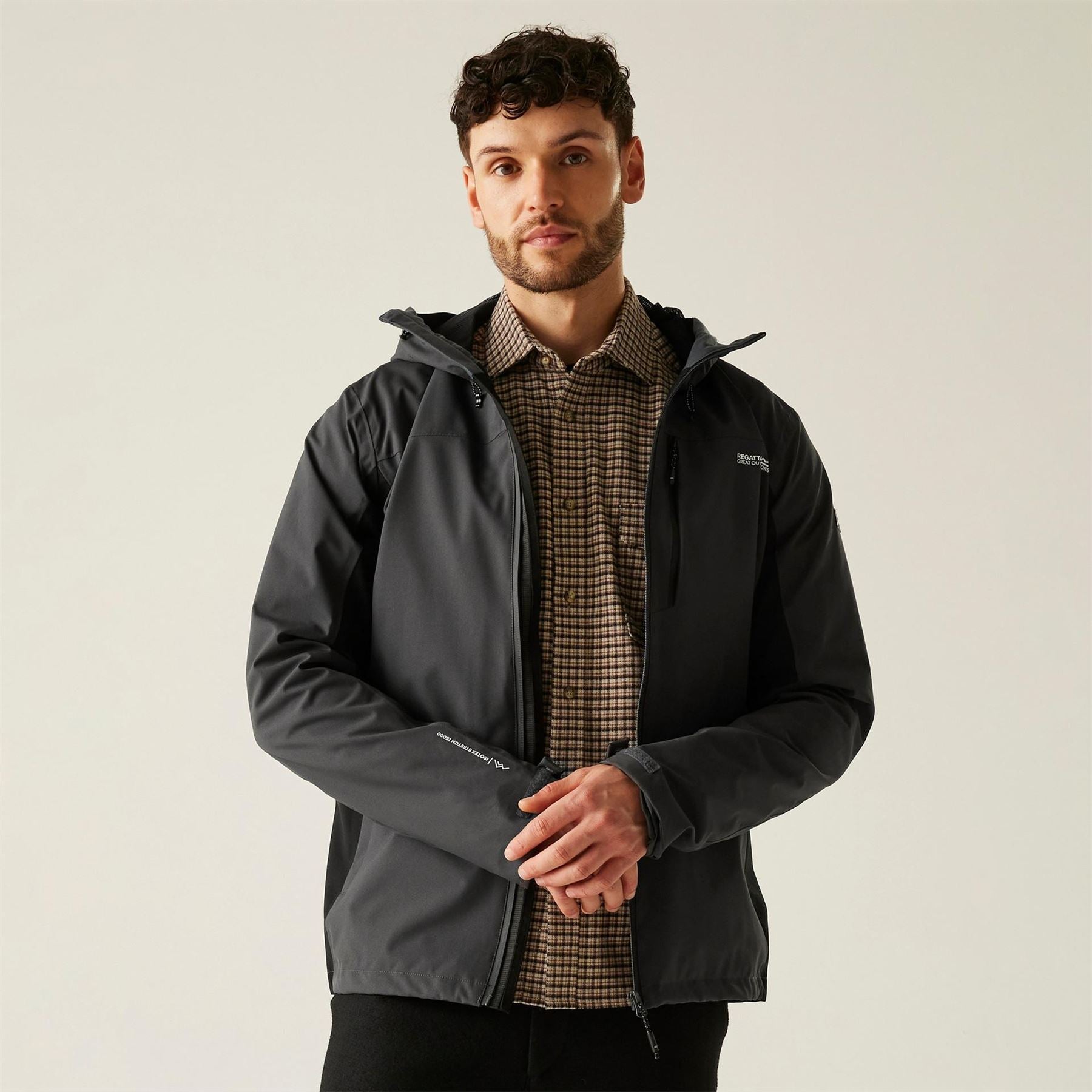 Regatta Birchoodyale Ii Isotex 15000 Breathable Long Sleeve Waterproof Jacket