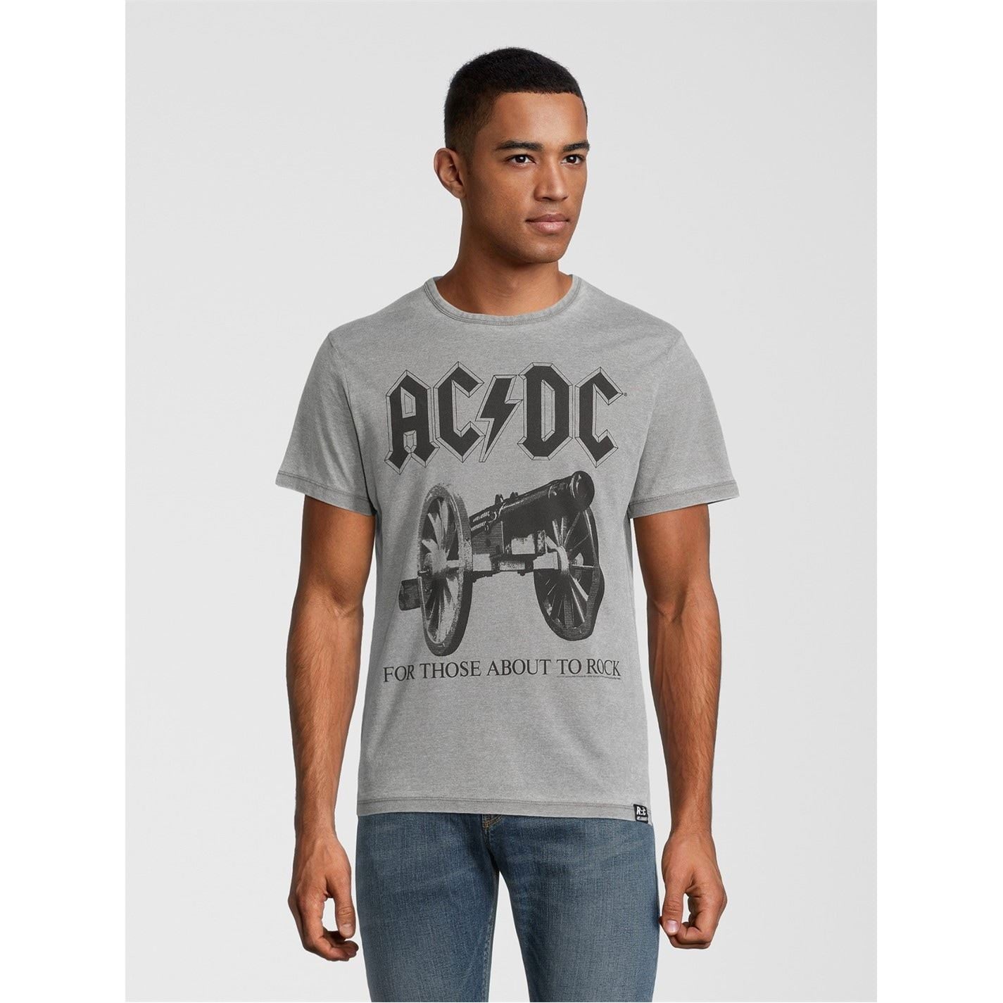 ACDC Adults AC DC Rock Regular Fit T Shirt