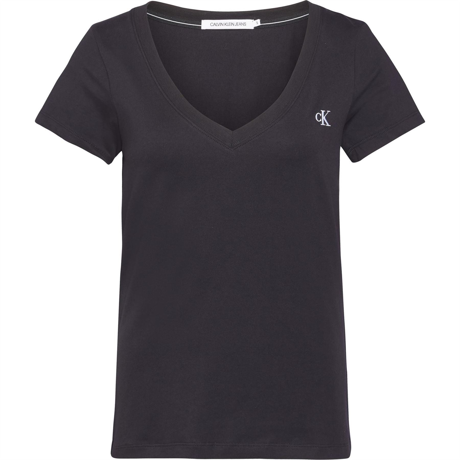 Calvin Klein Jeans Stretch V Neck T-Shirt