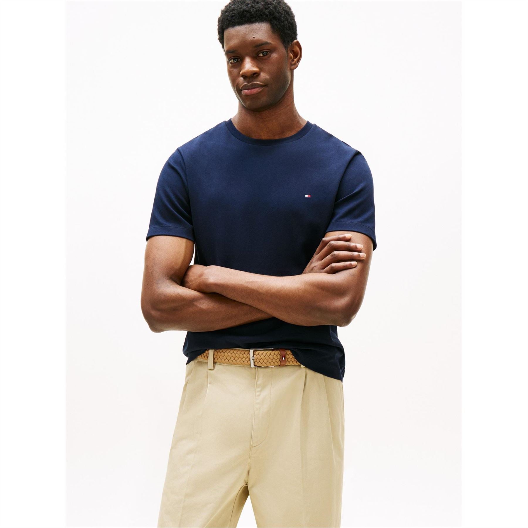 Tommy Hilfiger Regular Fit Crew Neck Short Sleeve T-Shirt