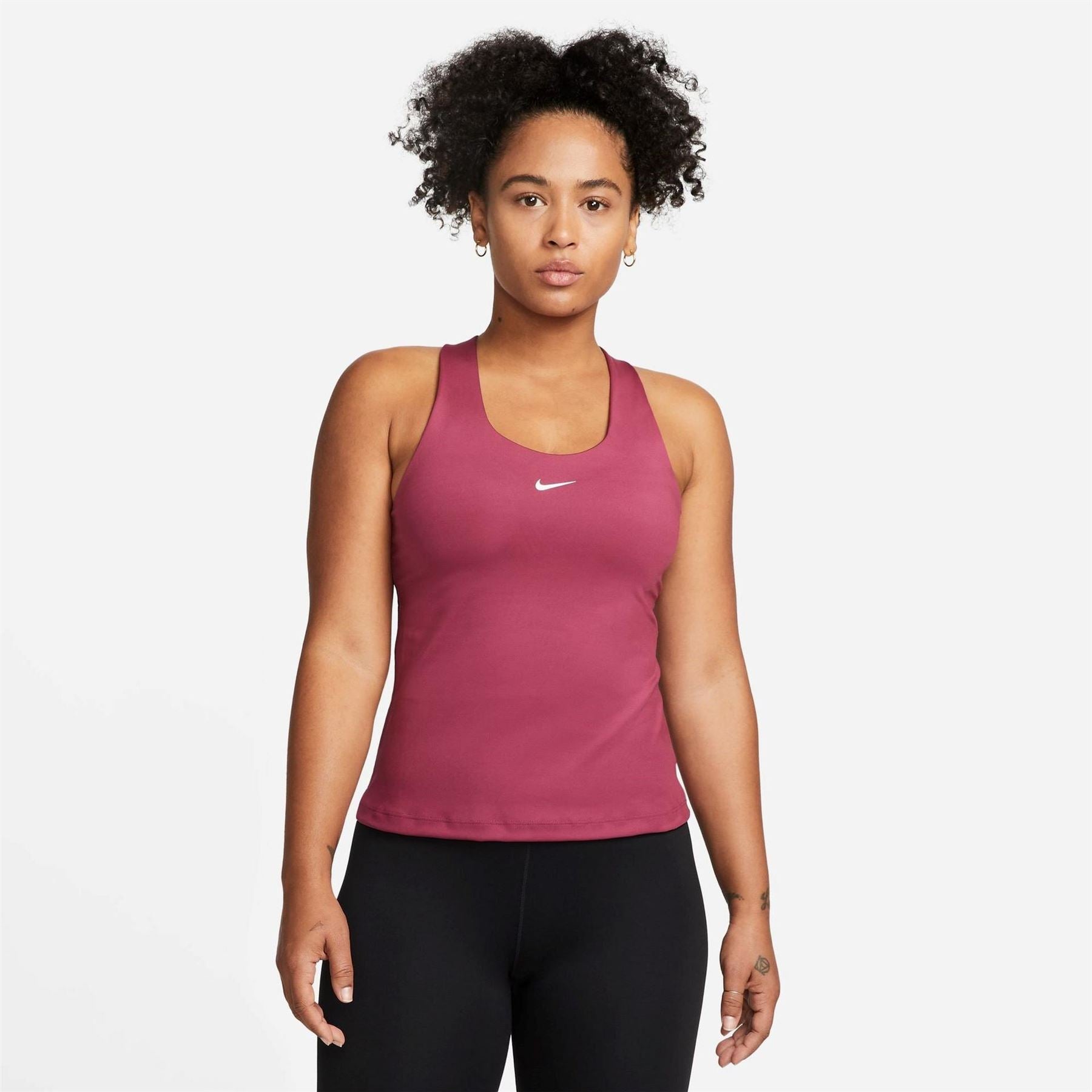 Nike Womens Medium Support Padded Sports Bra Tank