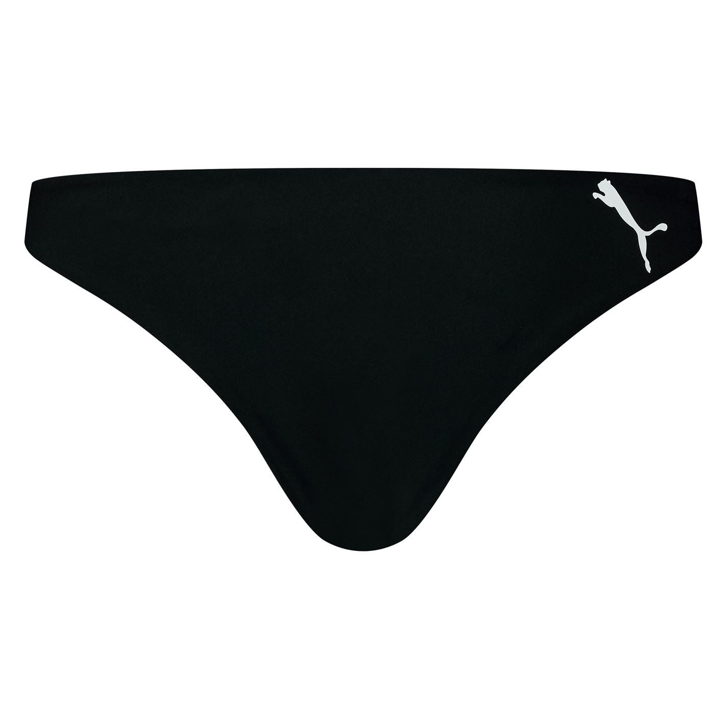 Puma Womens Swim V Shape Brazilian Bikini Bottoms
