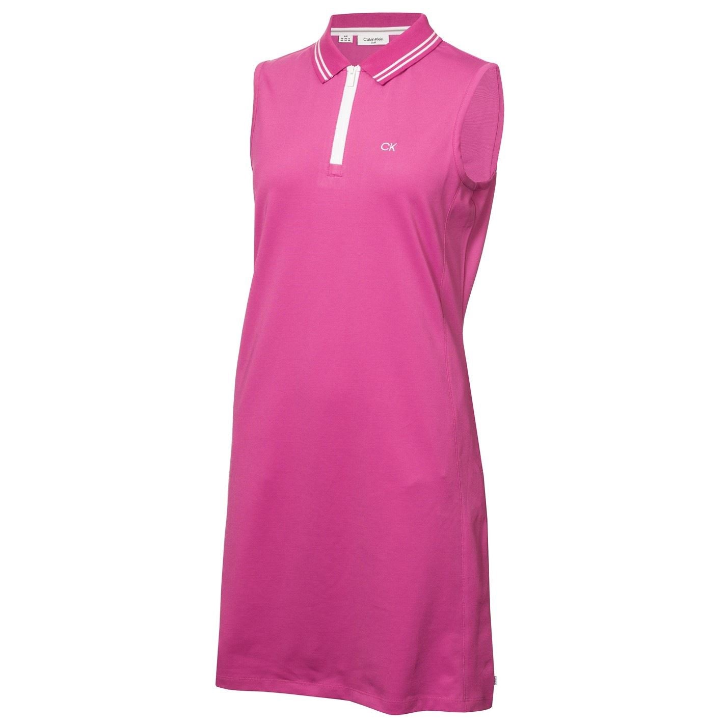 Calvin Klein Golf G Collared Neck Knee Length Shift Dress