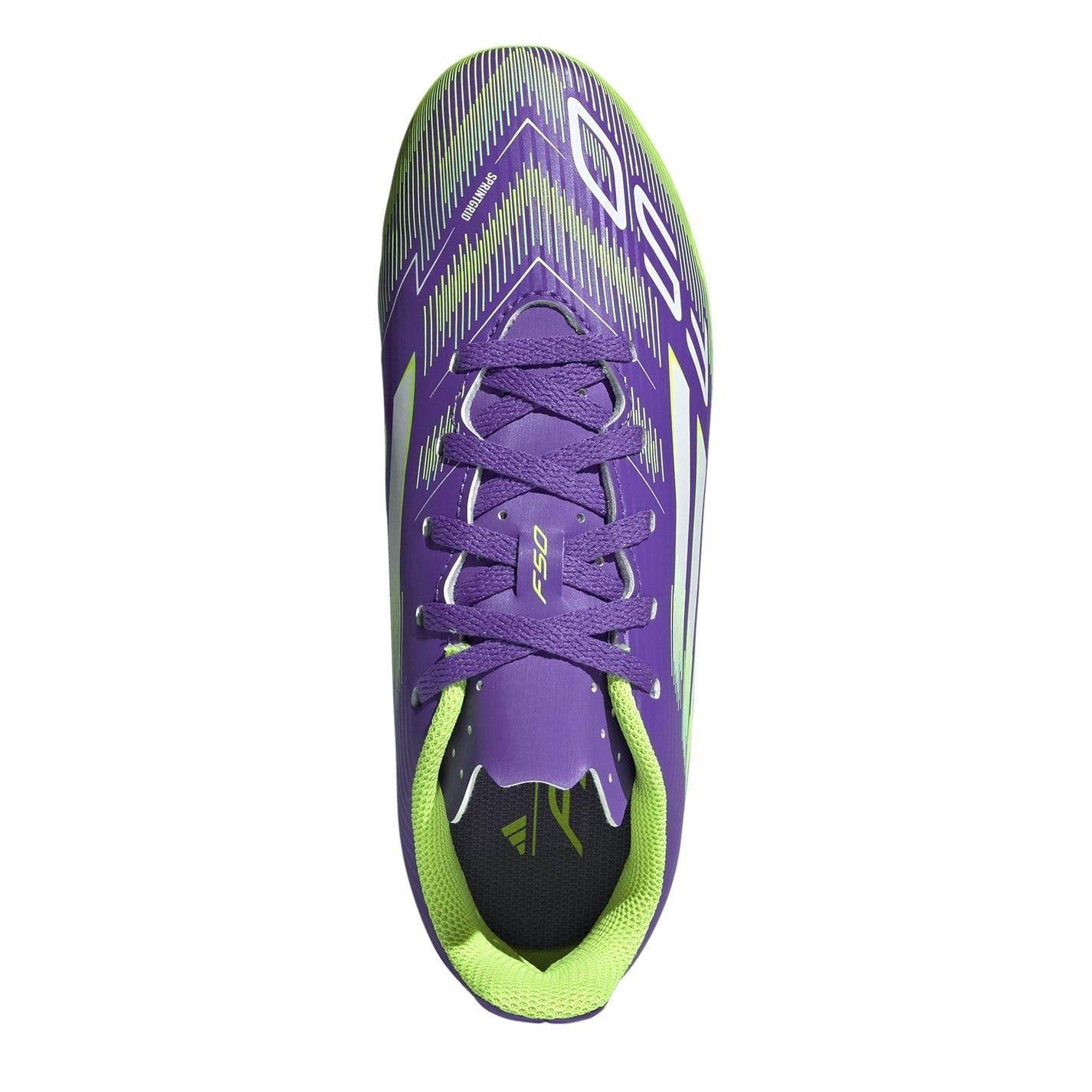 adidas F50 Messi Club Juniors Firm Ground Football Boots